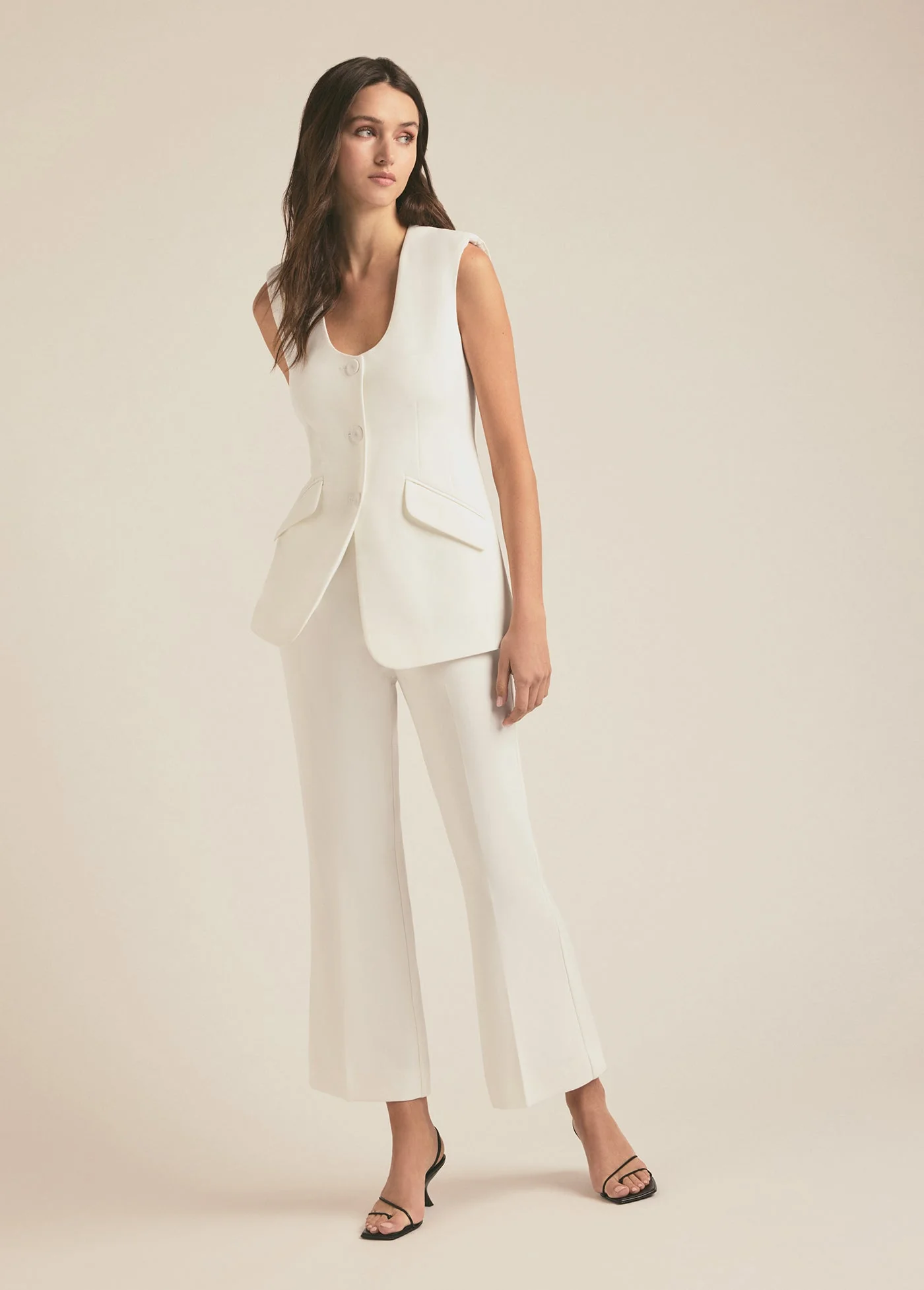 The Phoebe Pant | Ivory - Image 2