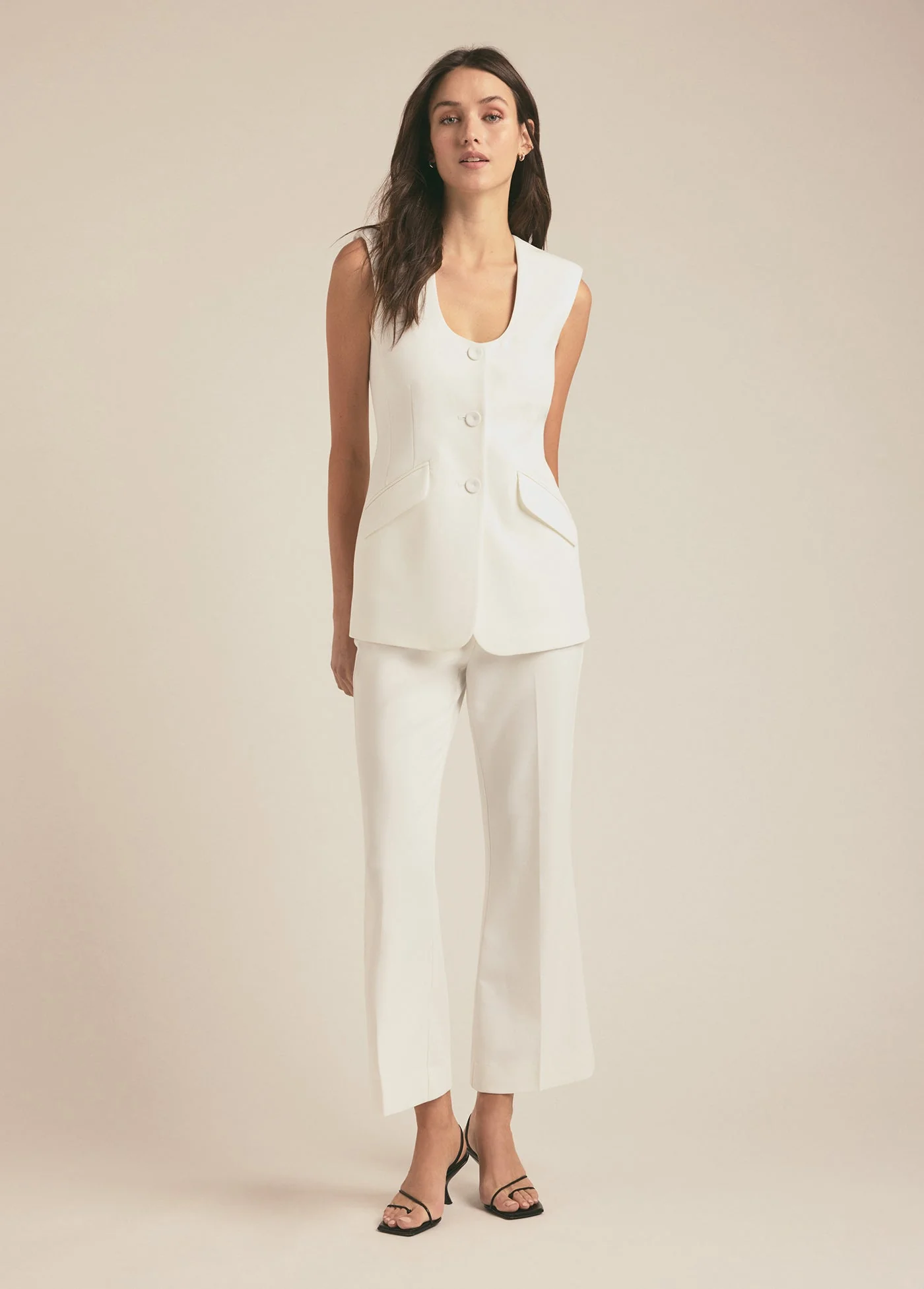 The Phoebe Pant | Ivory - Image 3