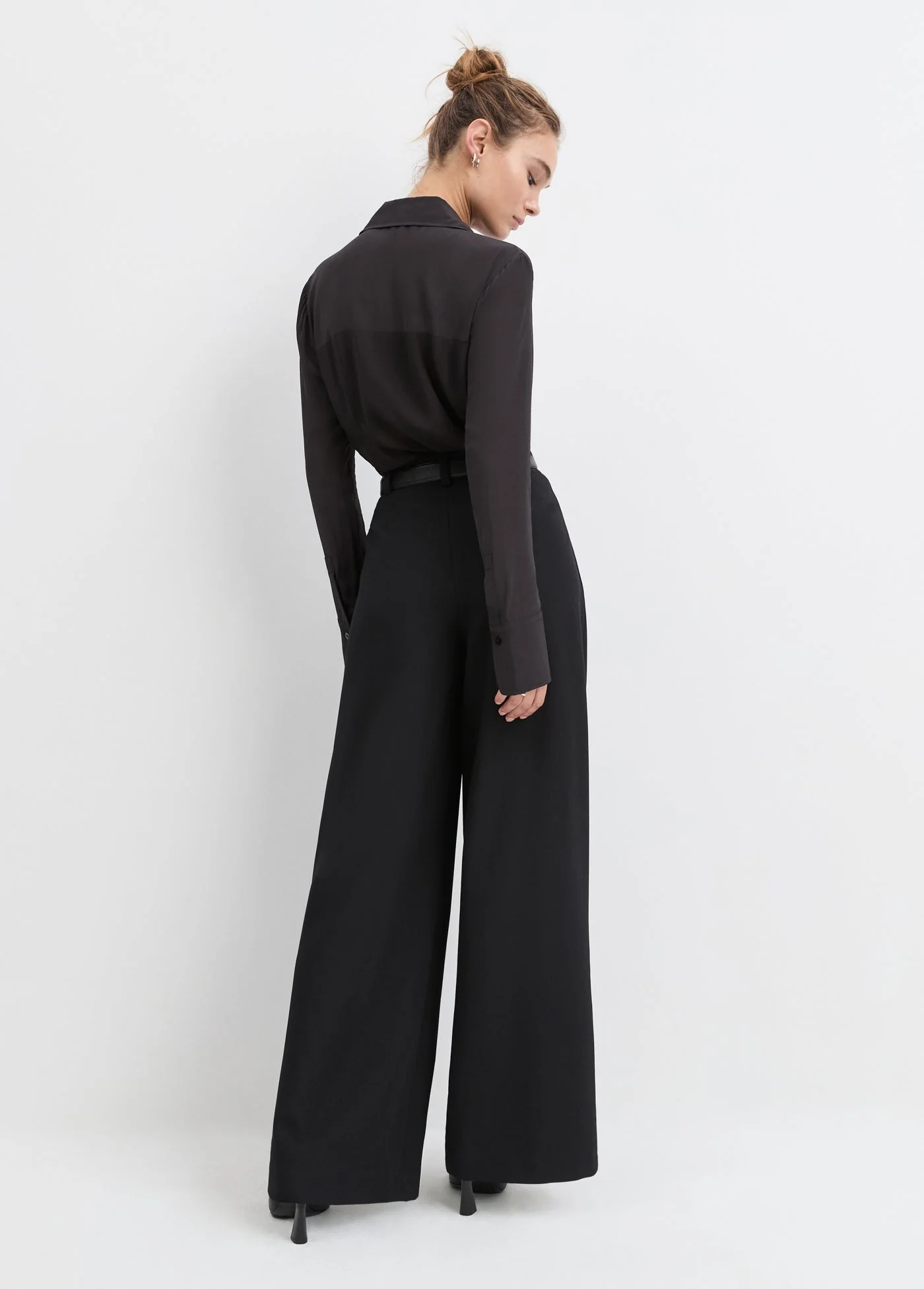 The Sheer Sophistication Top | Black - Image 6