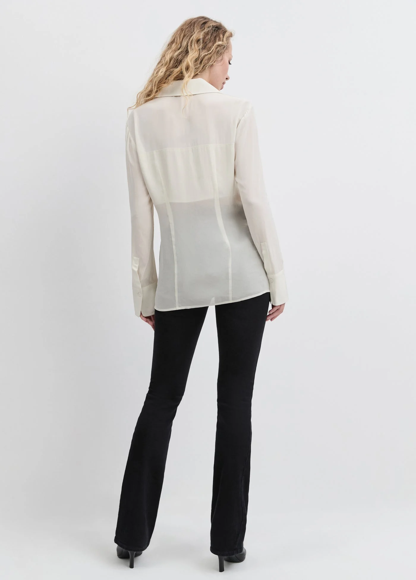 The Sheer Sophistication Top | Ivory - Image 5