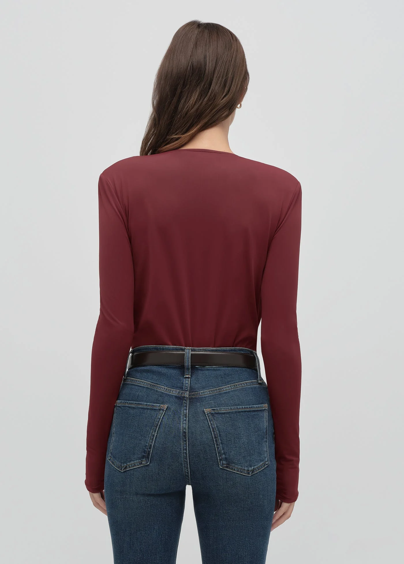 The Slinky Date Blouse | Vino - Image 4