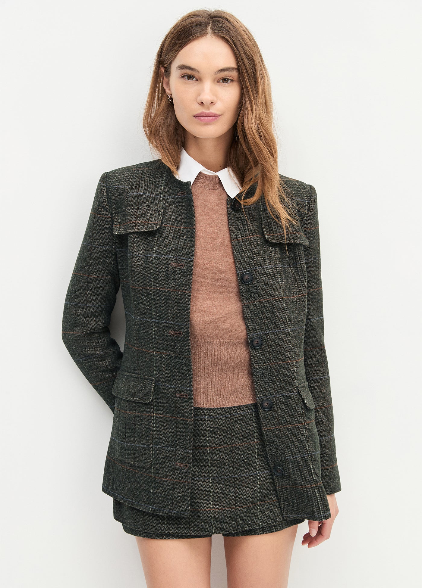 The Spencer Jacket | Mocha Plaid - Image 3