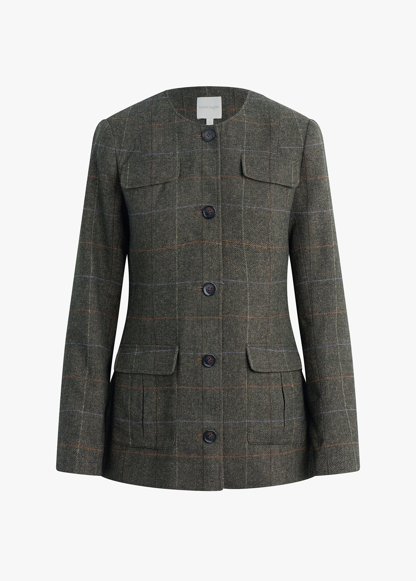 The Spencer Jacket | Mocha Plaid - Image 6