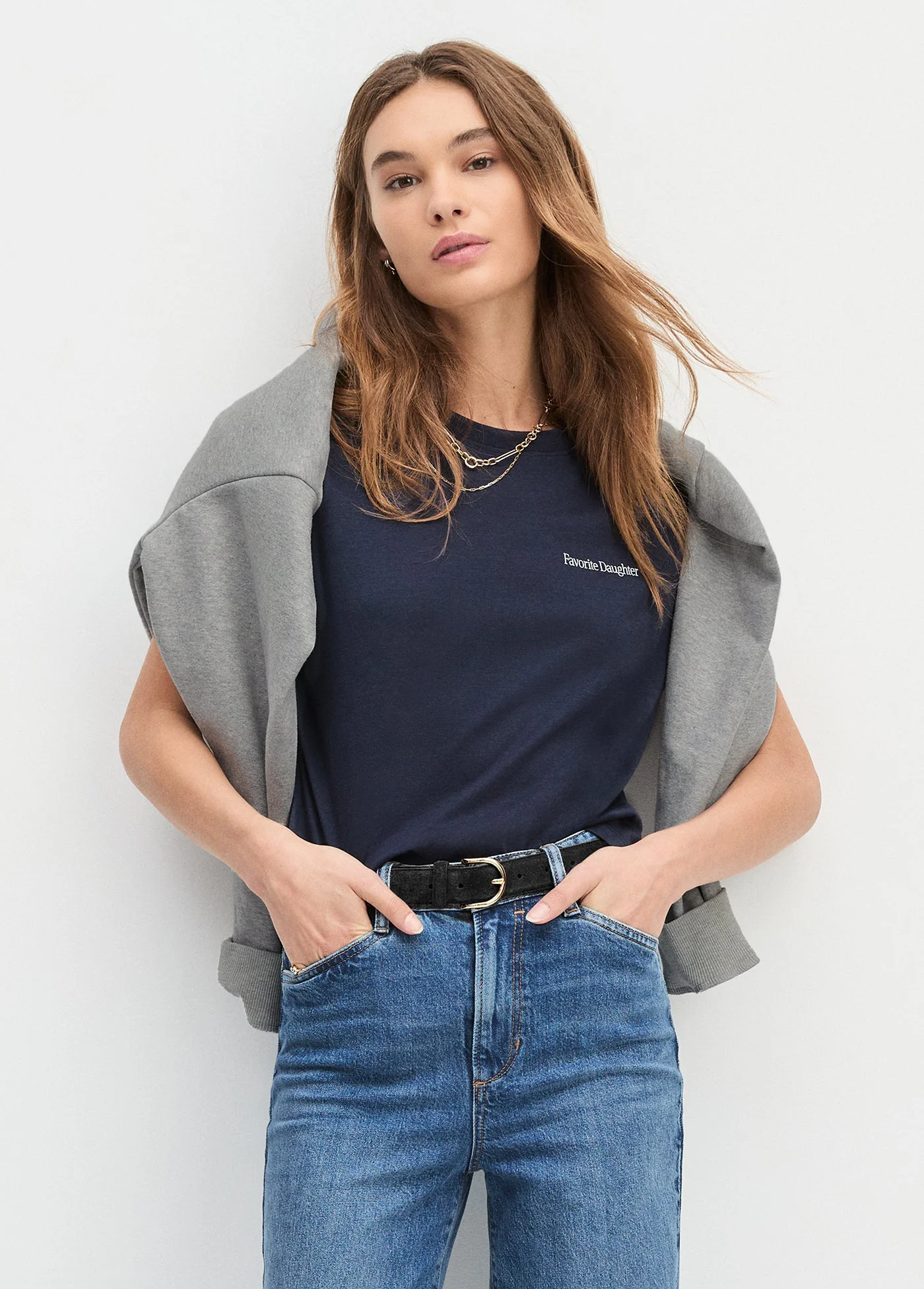 The Suede Juni Belt | Black Gold - Image 2
