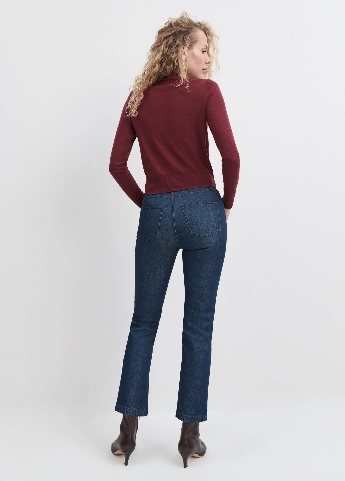 The Take A Bow Cardigan | Vino - Image 4