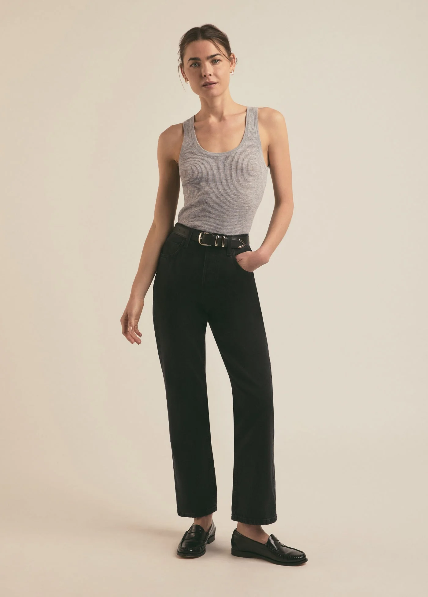 The Take It Easy Tank | Melange Grey - Image 2