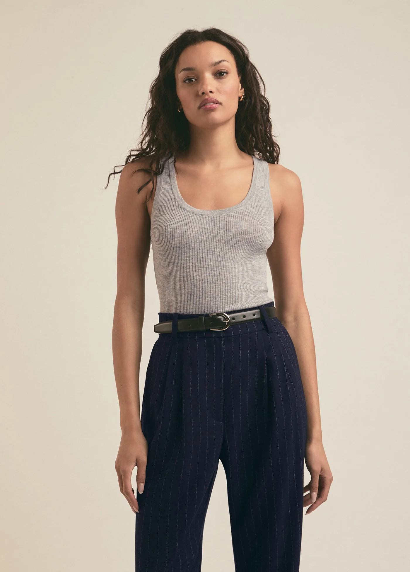 The Take It Easy Tank | Melange Grey - Image 3