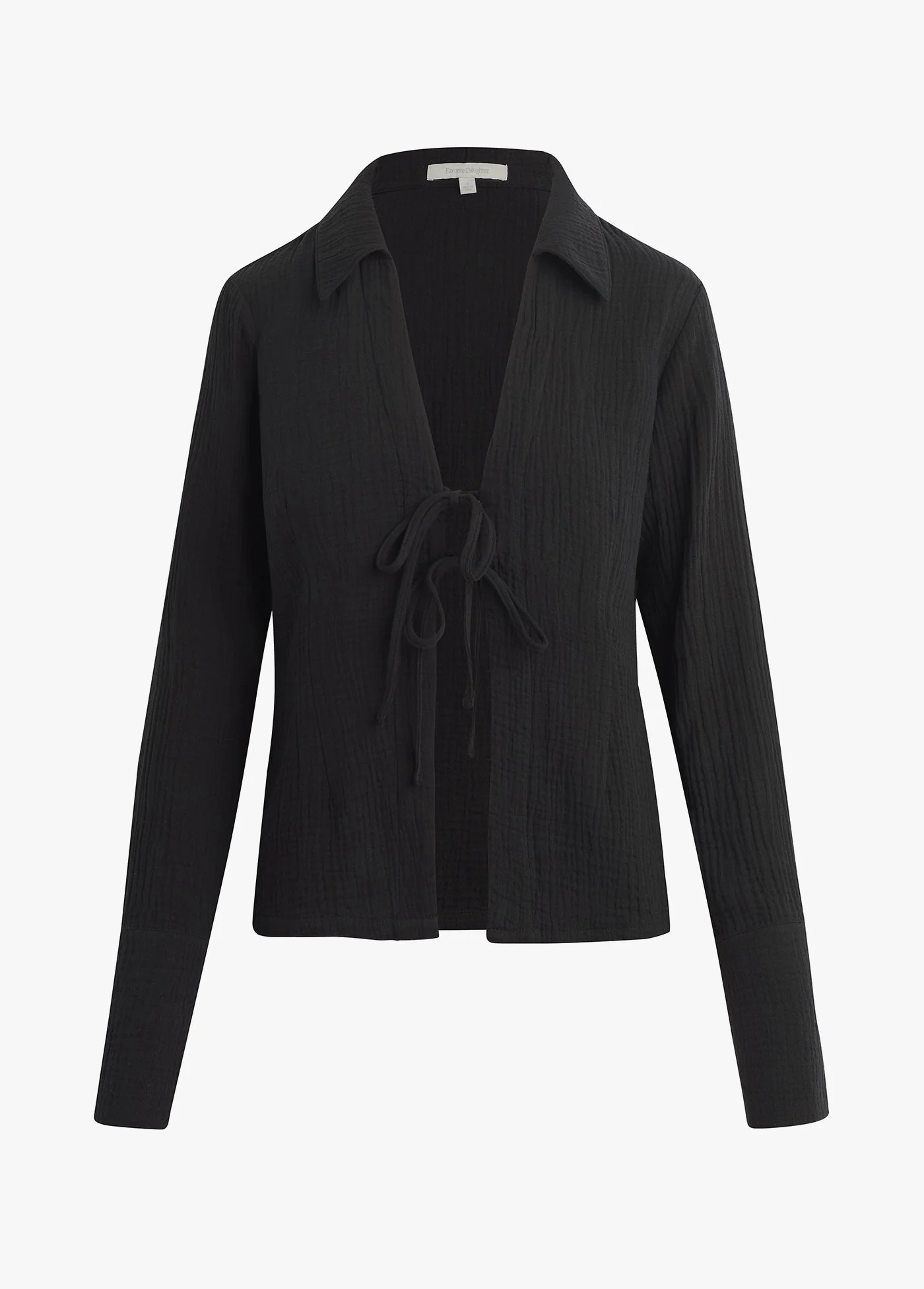 The Tied And True Top | Black - Image 8