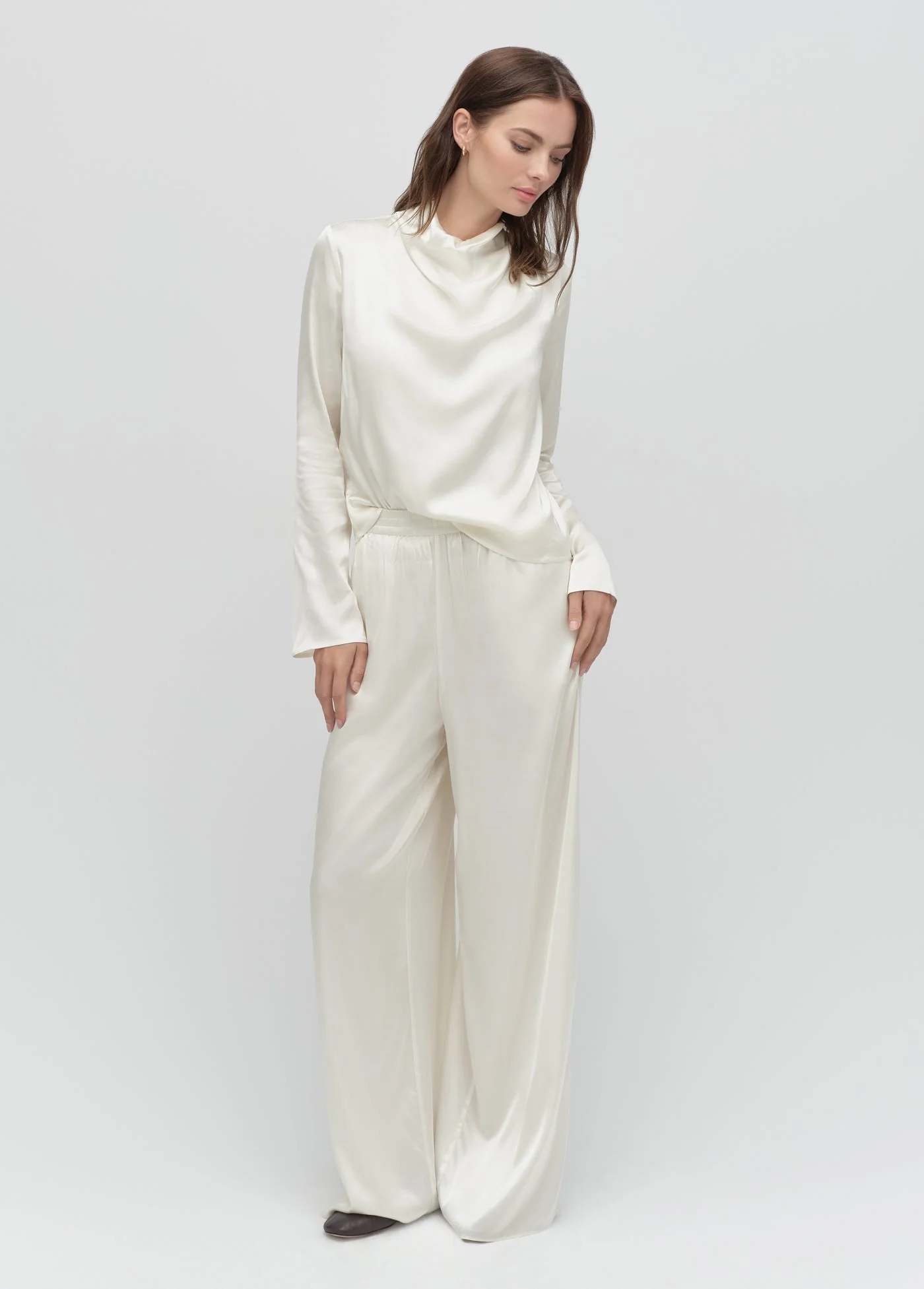 The Tribeca Pant | Ivory - Image 2