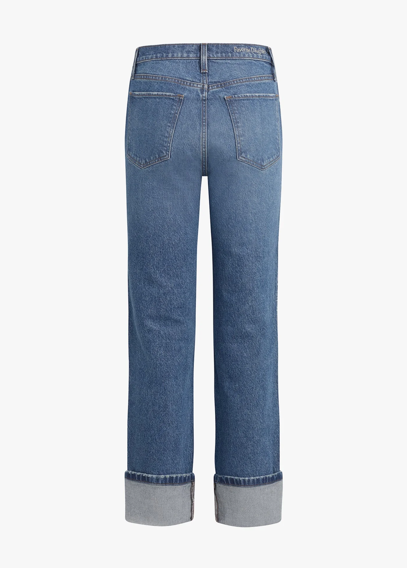 The Valentina Cuffed Super High Rise Straight | Essex - Image 8