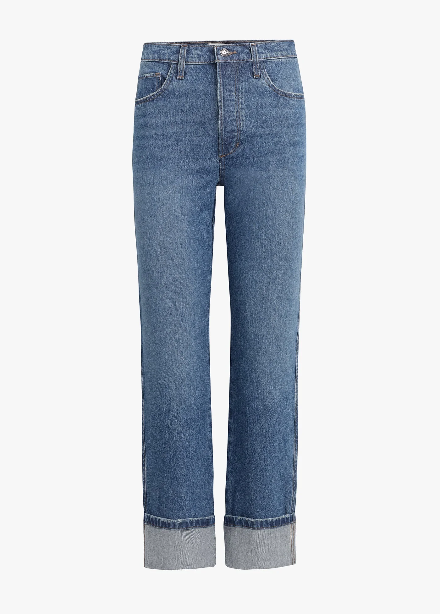 The Valentina Cuffed Super High Rise Straight | Essex - Image 9