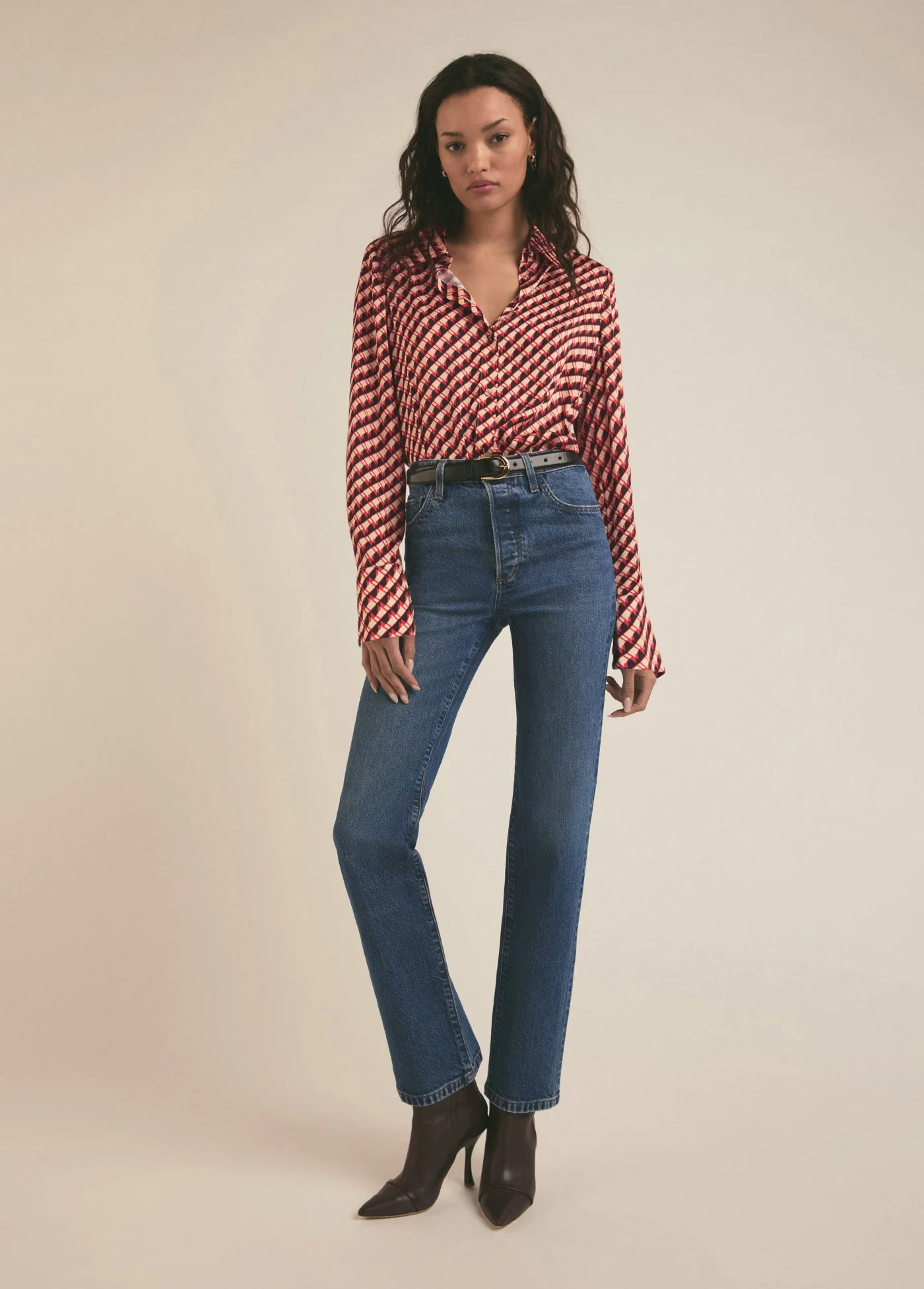 The Valentina Super High Rise Straight | Essex - Image 2