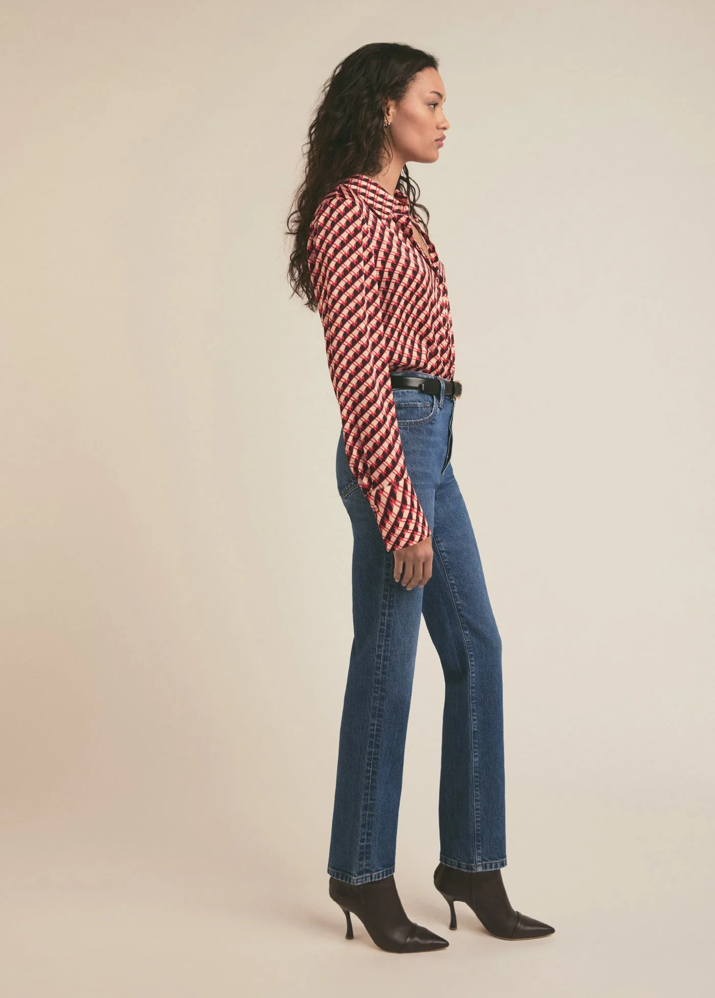The Valentina Super High Rise Straight | Essex - Image 3