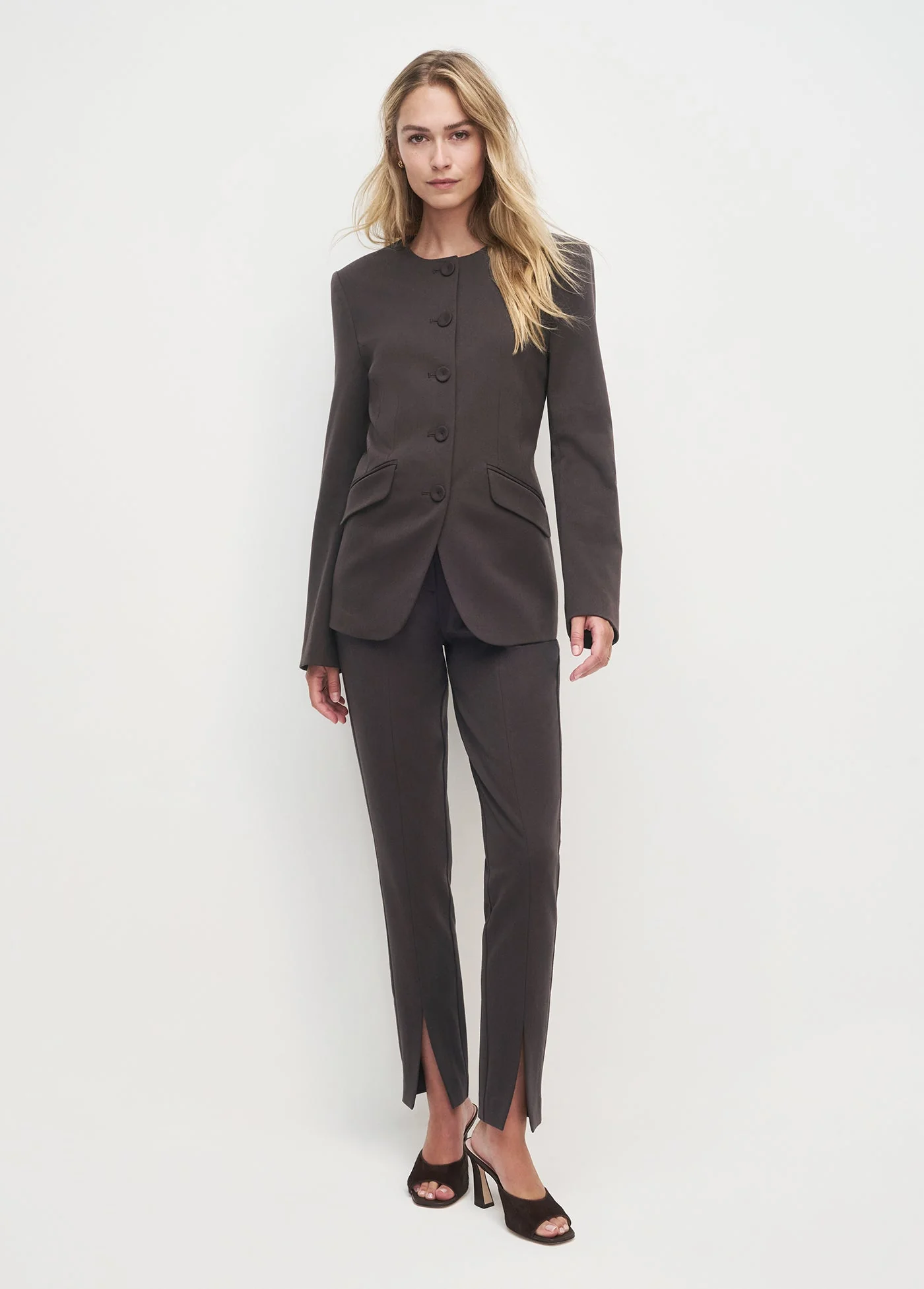 The Victoria Jacket | Coffee - Image 3