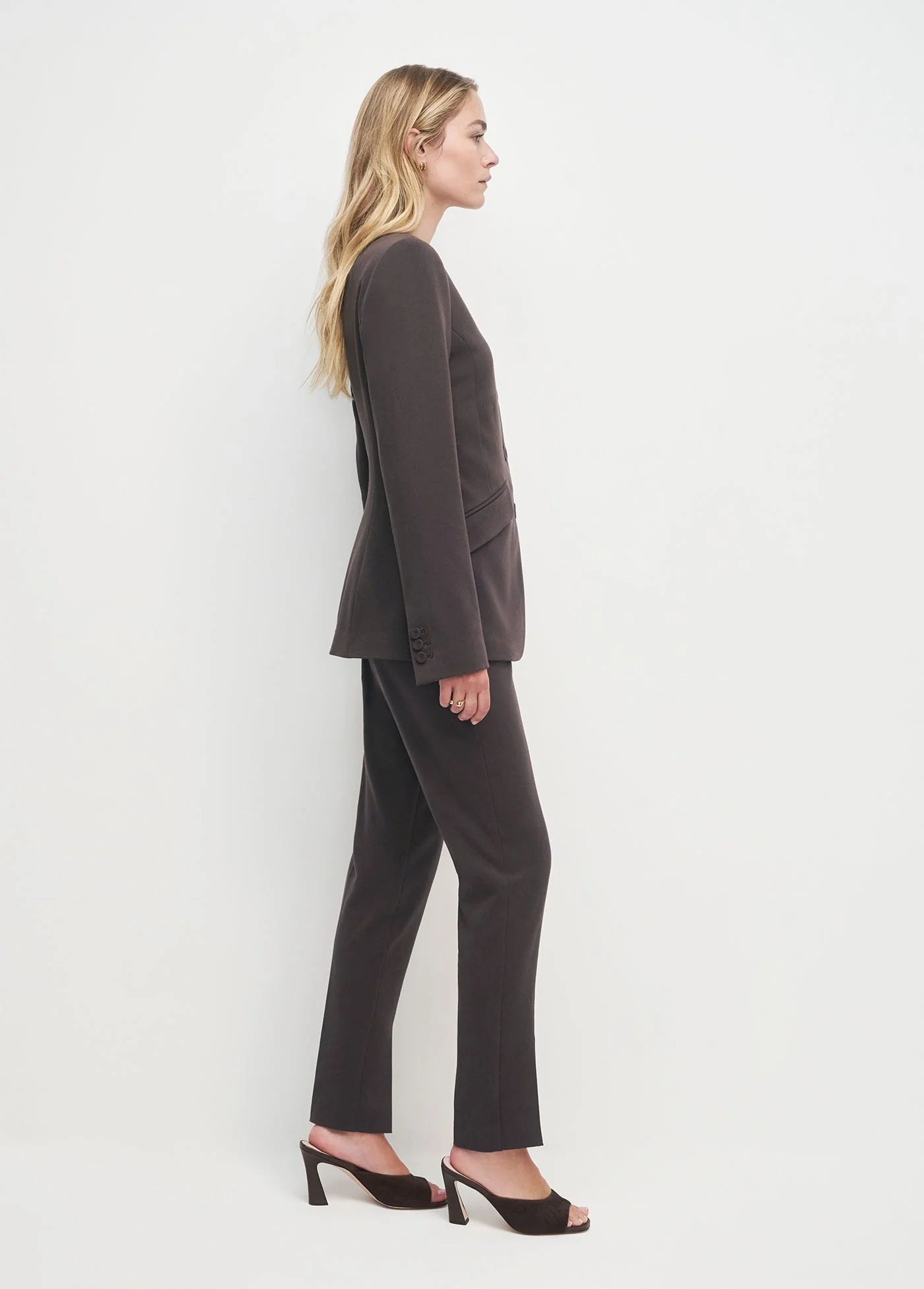 The Victoria Jacket | Coffee - Image 5
