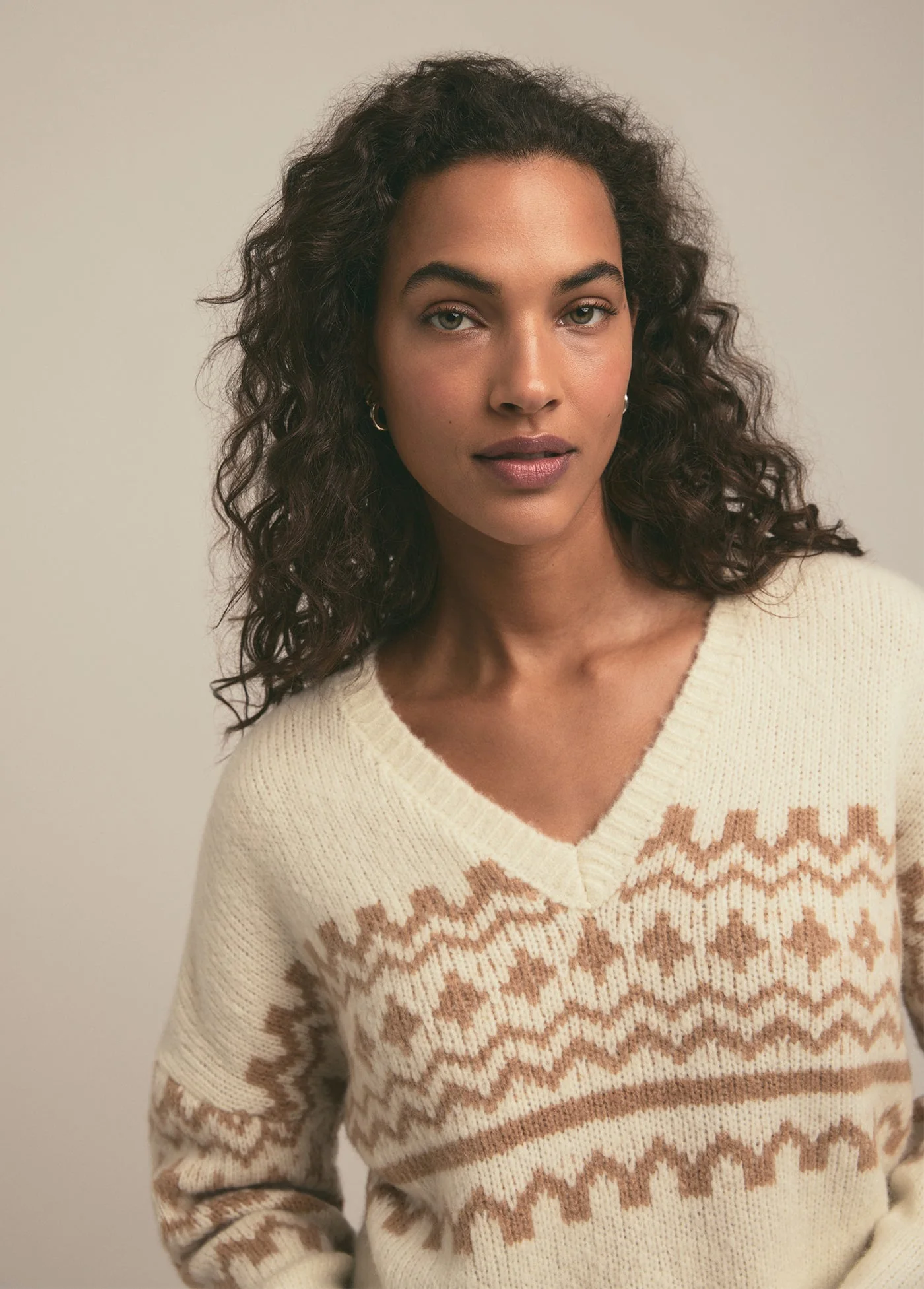 The Winter William Sweater | Ivory Fairisle - Image 3