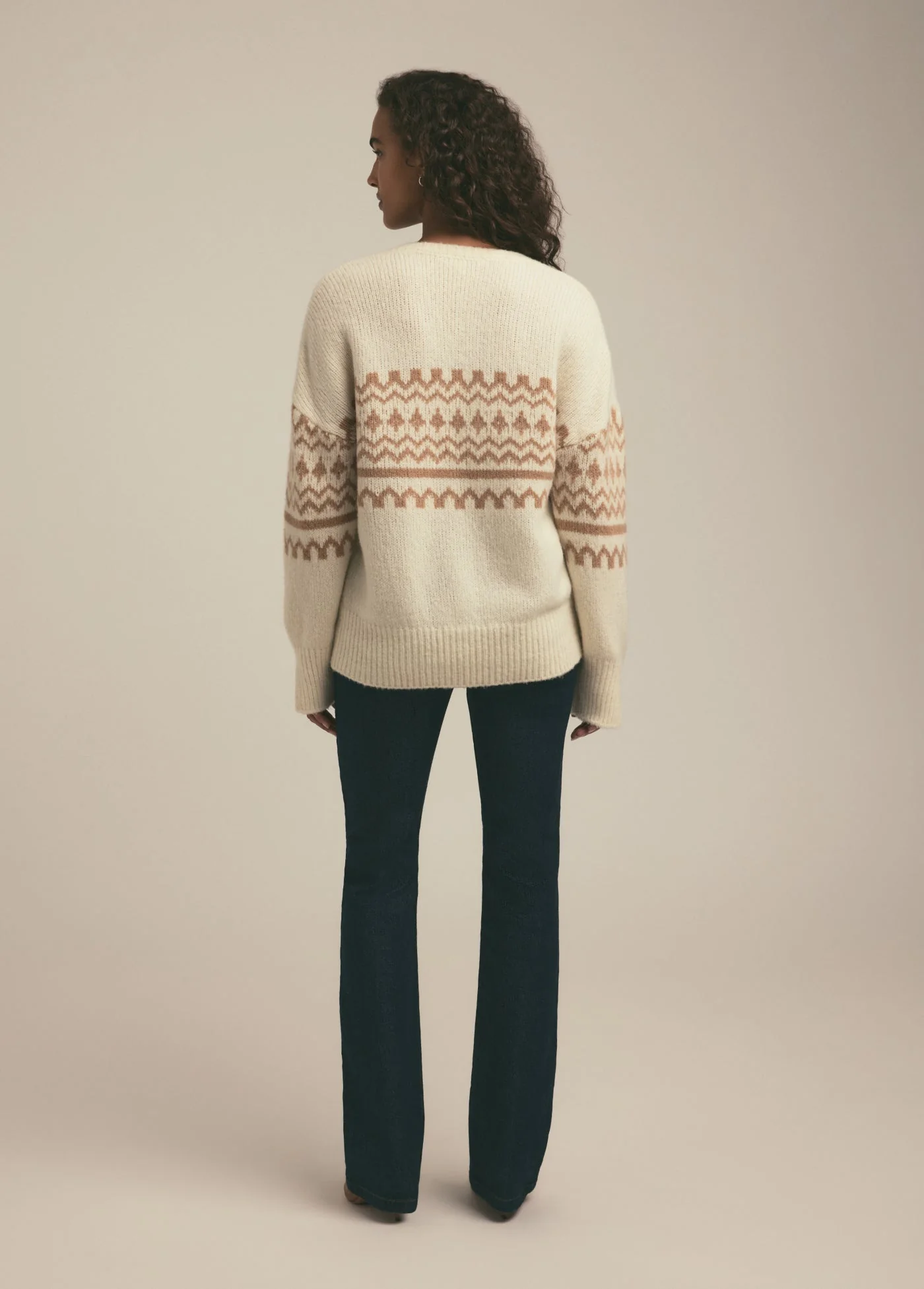 The Winter William Sweater | Ivory Fairisle - Image 5