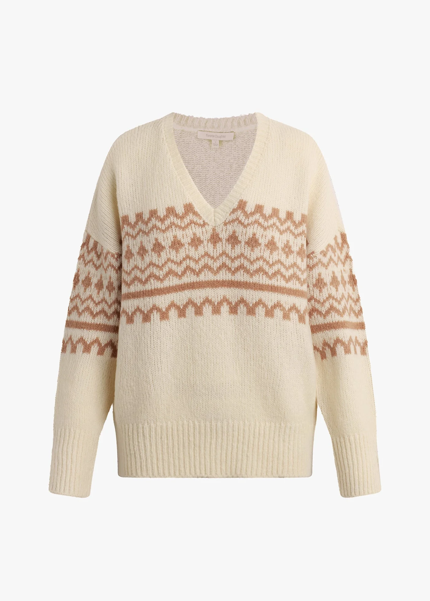 The Winter William Sweater | Ivory Fairisle - Image 6