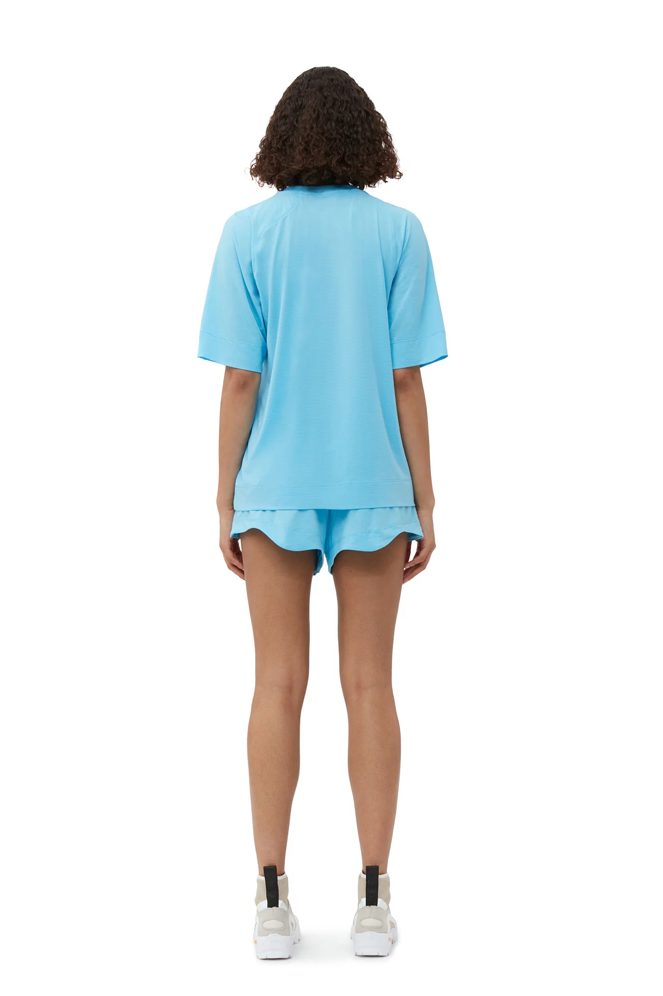 Active Mesh T-Shirt | Ethereal Blue - Image 4
