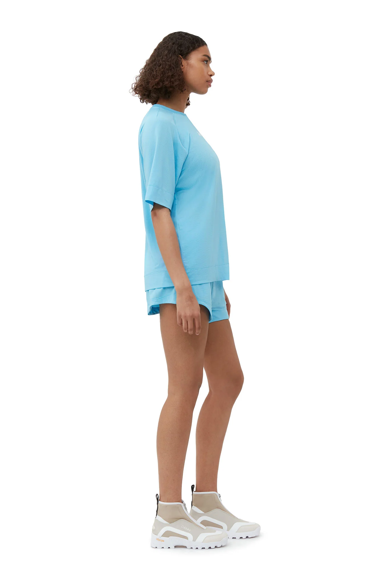 Active Mesh T-Shirt | Ethereal Blue - Image 5