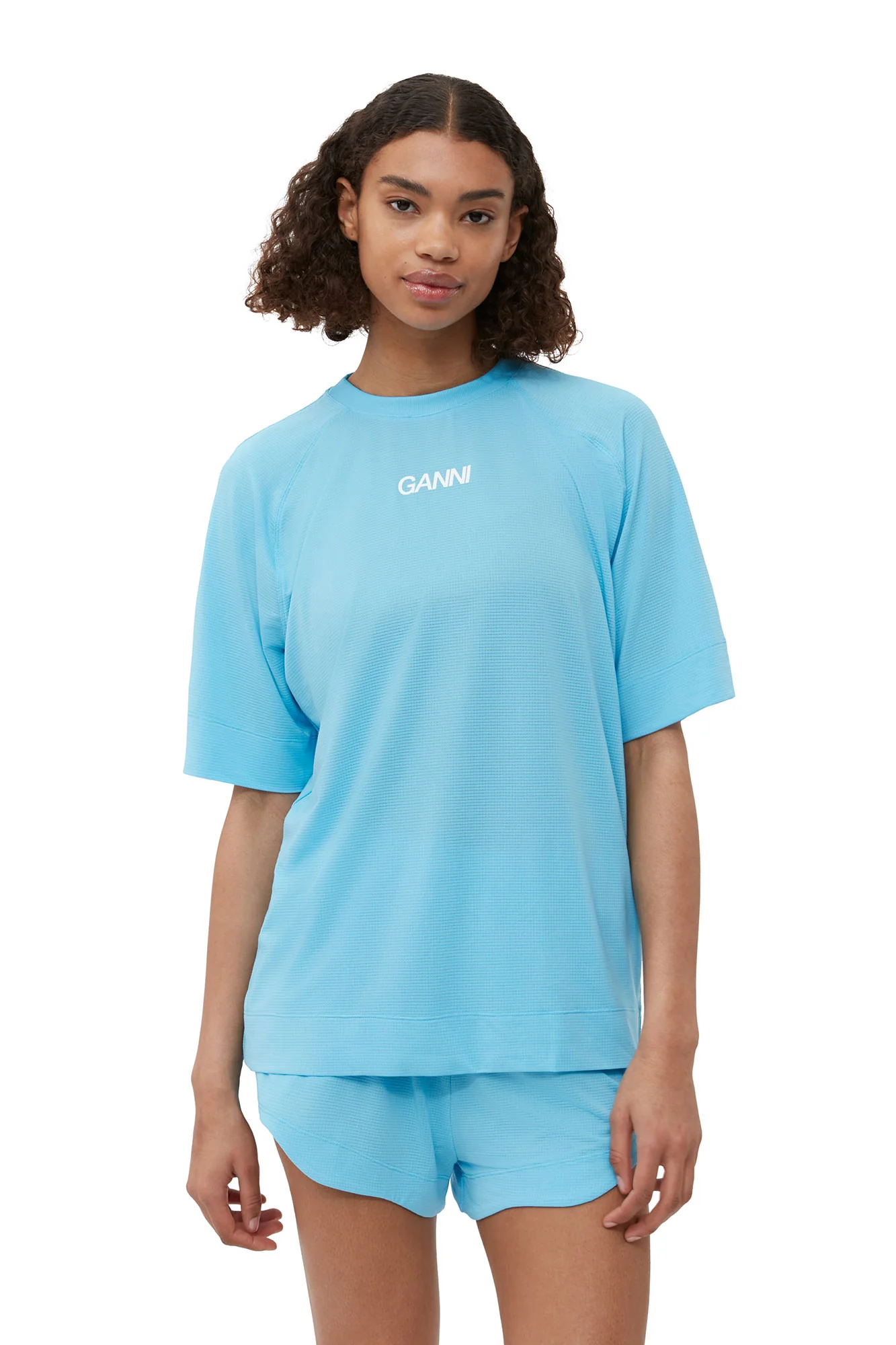 Active Mesh T-Shirt | Ethereal Blue - Image 6