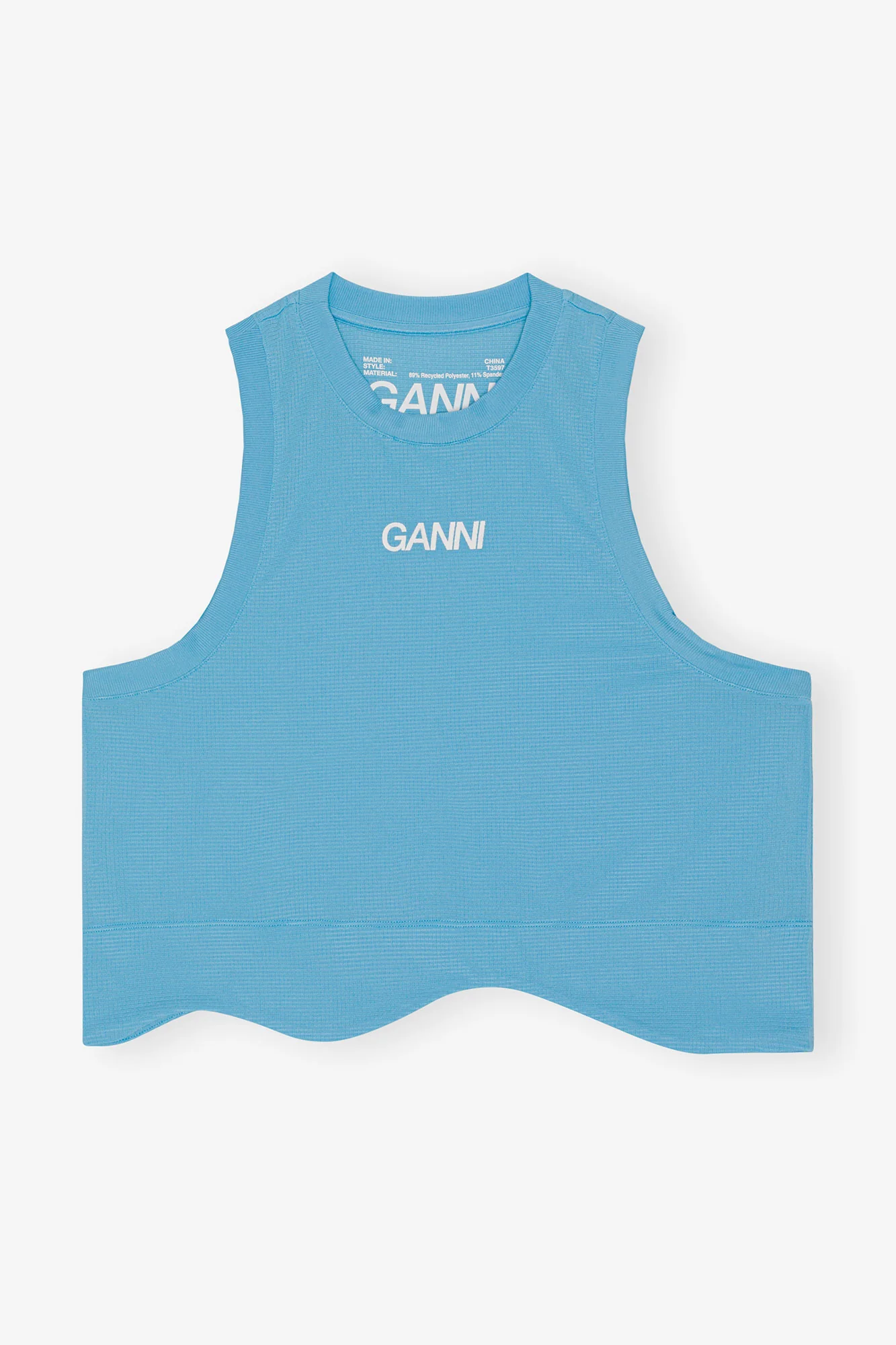 Active Mesh Top | Ethereal Blue - Image 2