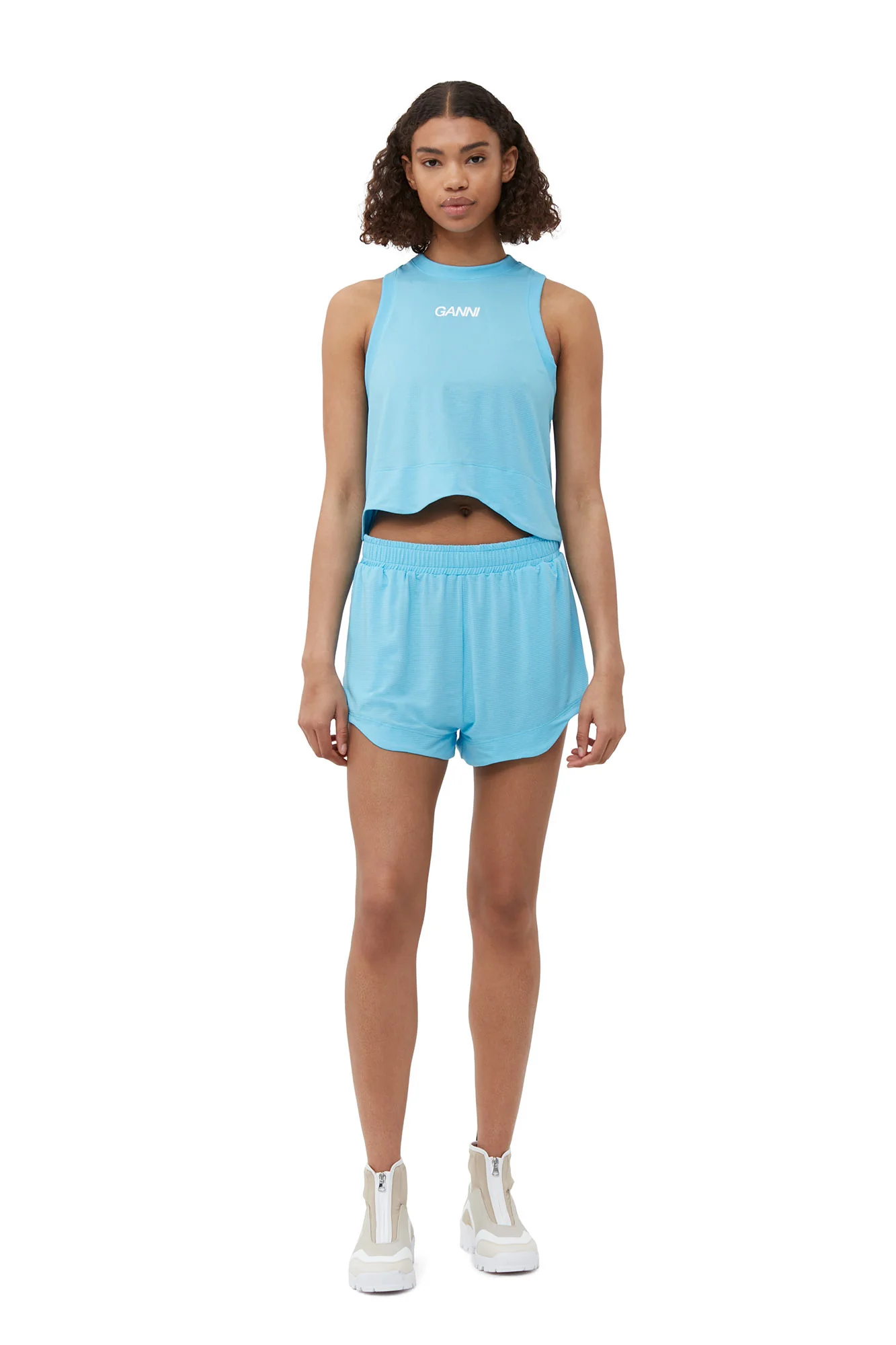 Active Mesh Top | Ethereal Blue - Image 5