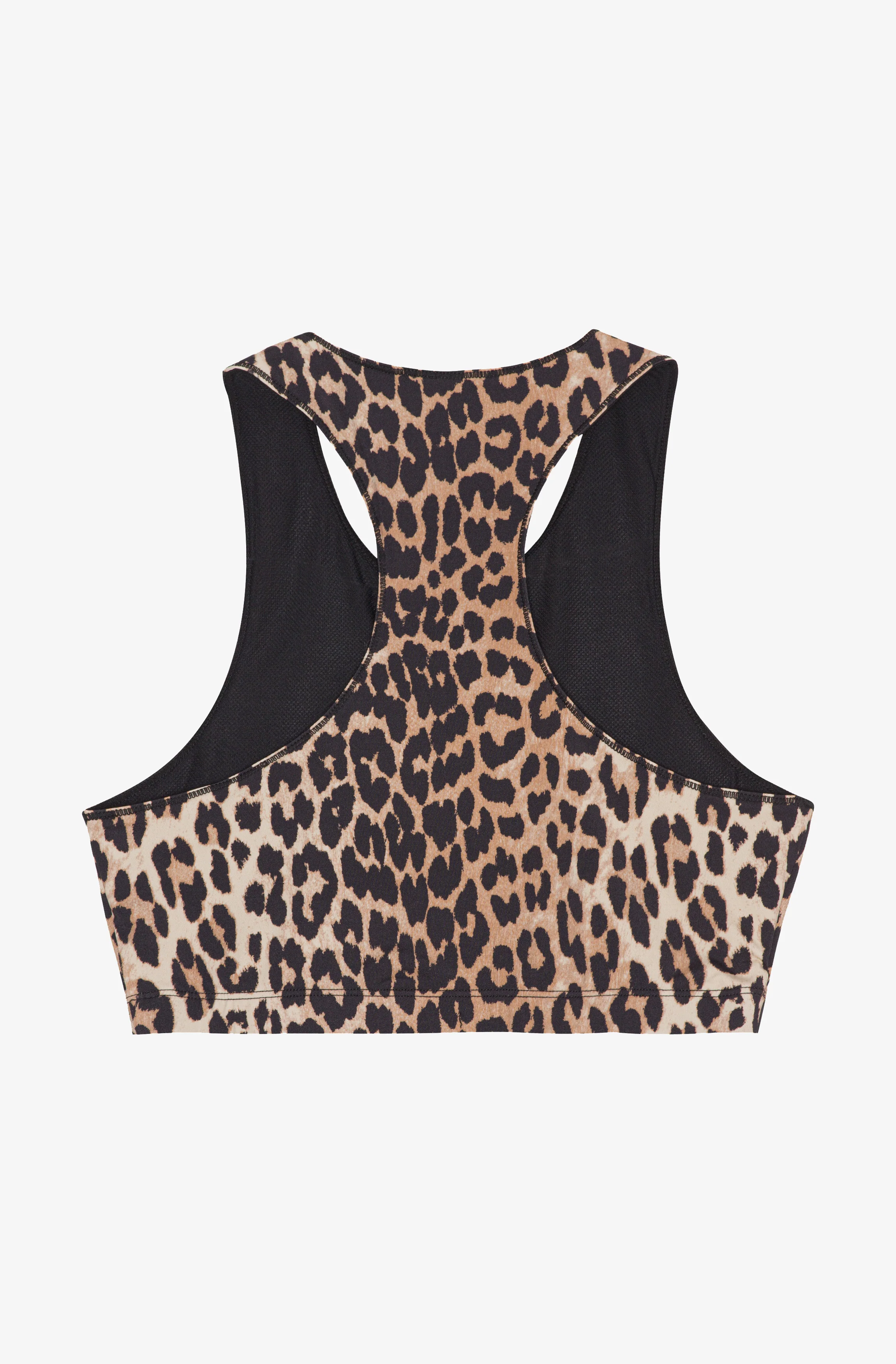 Active Racerback Zipper Top | Leopard - Image 2