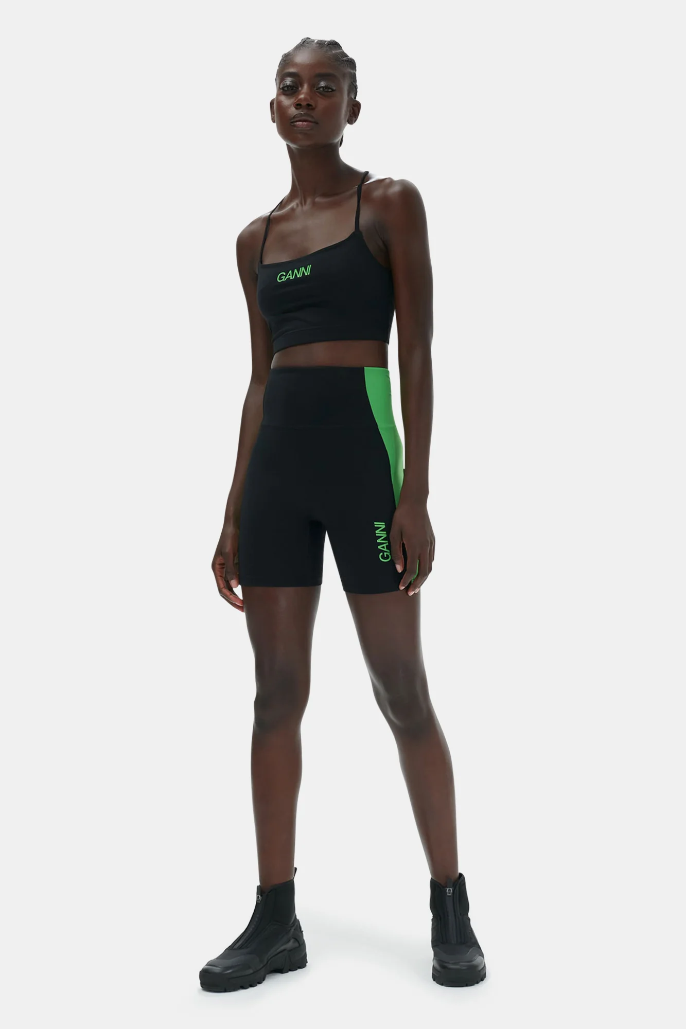 Active Ultra High Waist Shorts | Black - Image 5