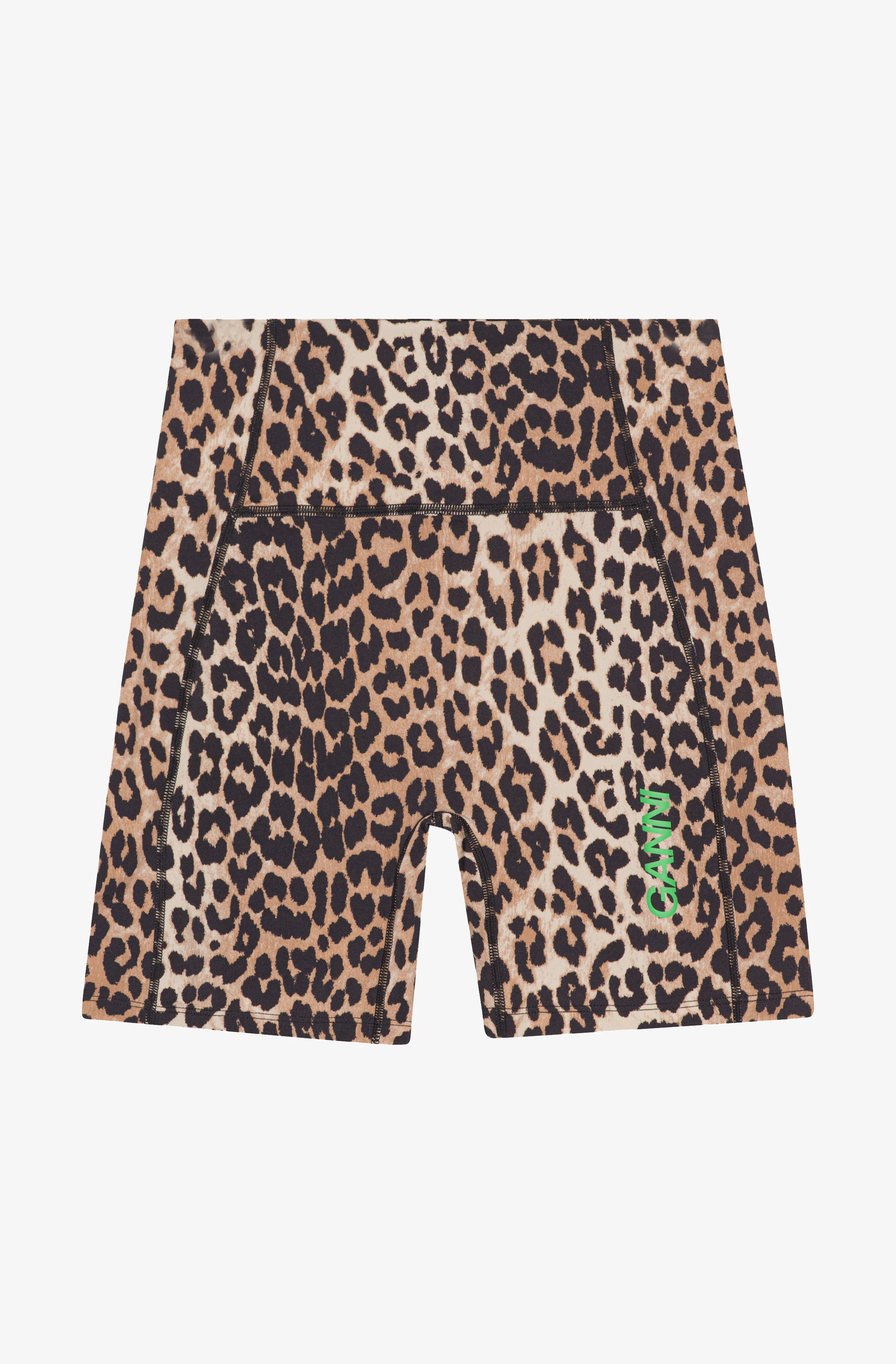 Active Ultra High Waist Shorts | Leopard - Image 2