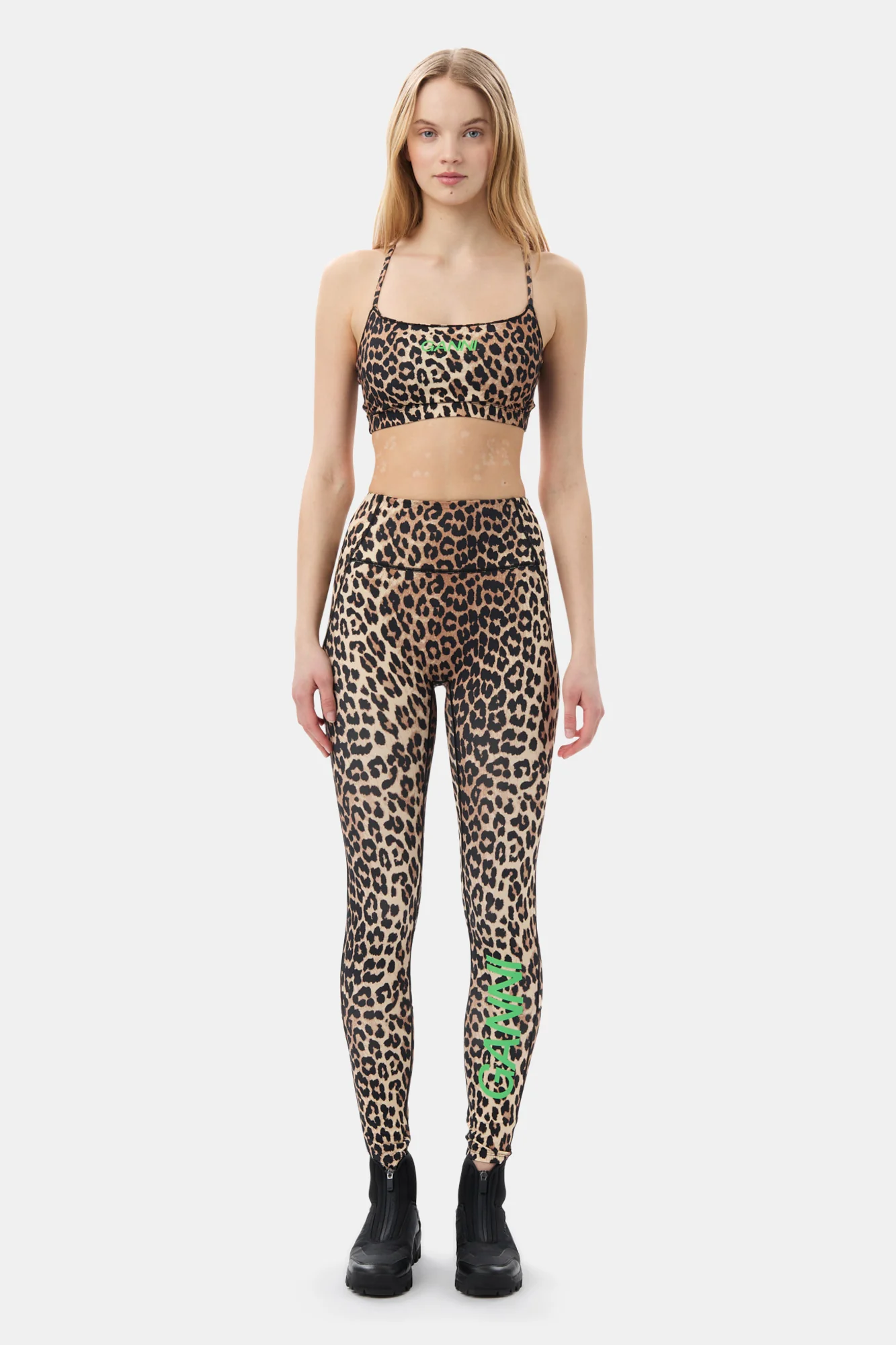 Active Ultra High Waist Tights | Leopard - Image 6