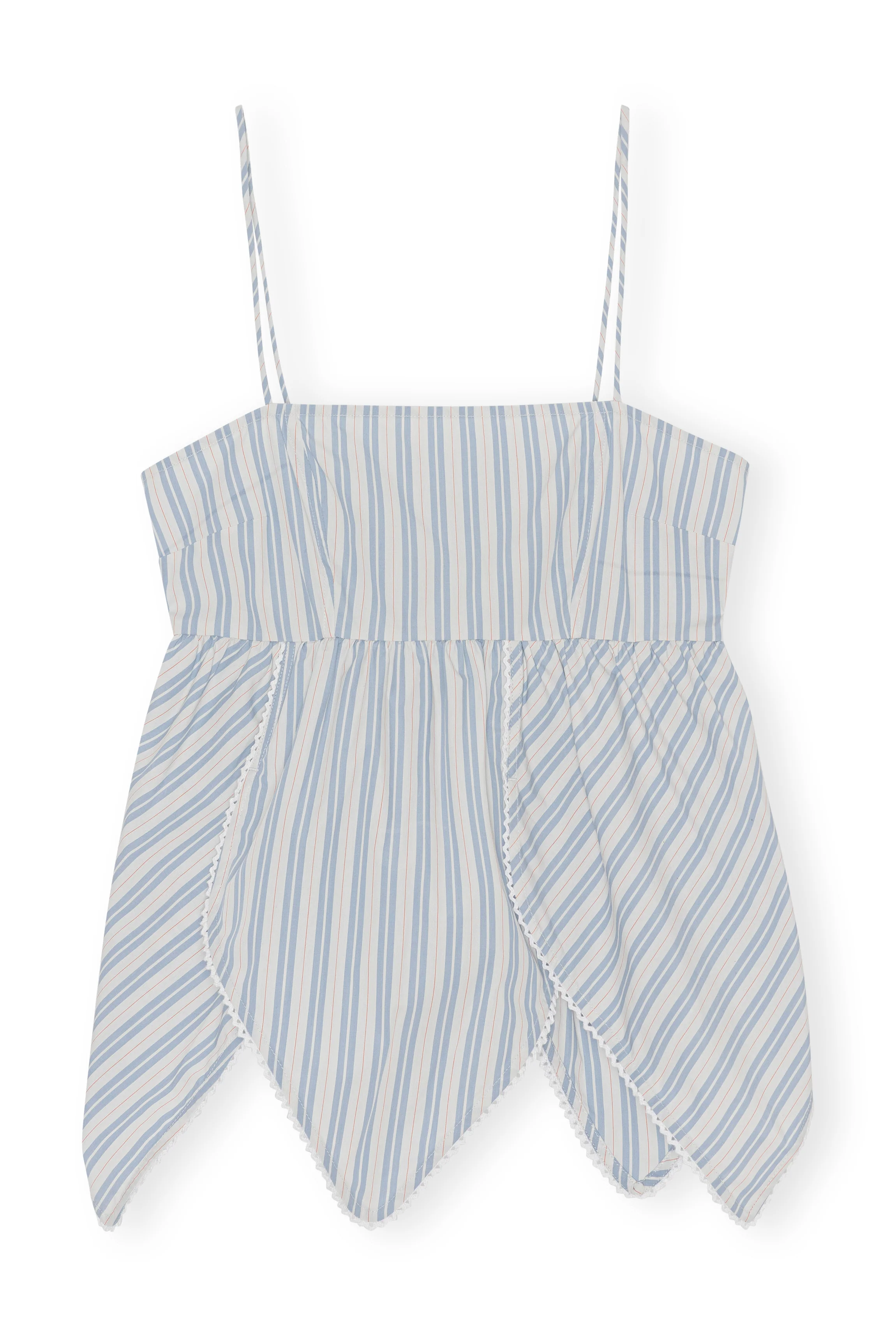 Babydoll Tulip Top | Forever Blue
