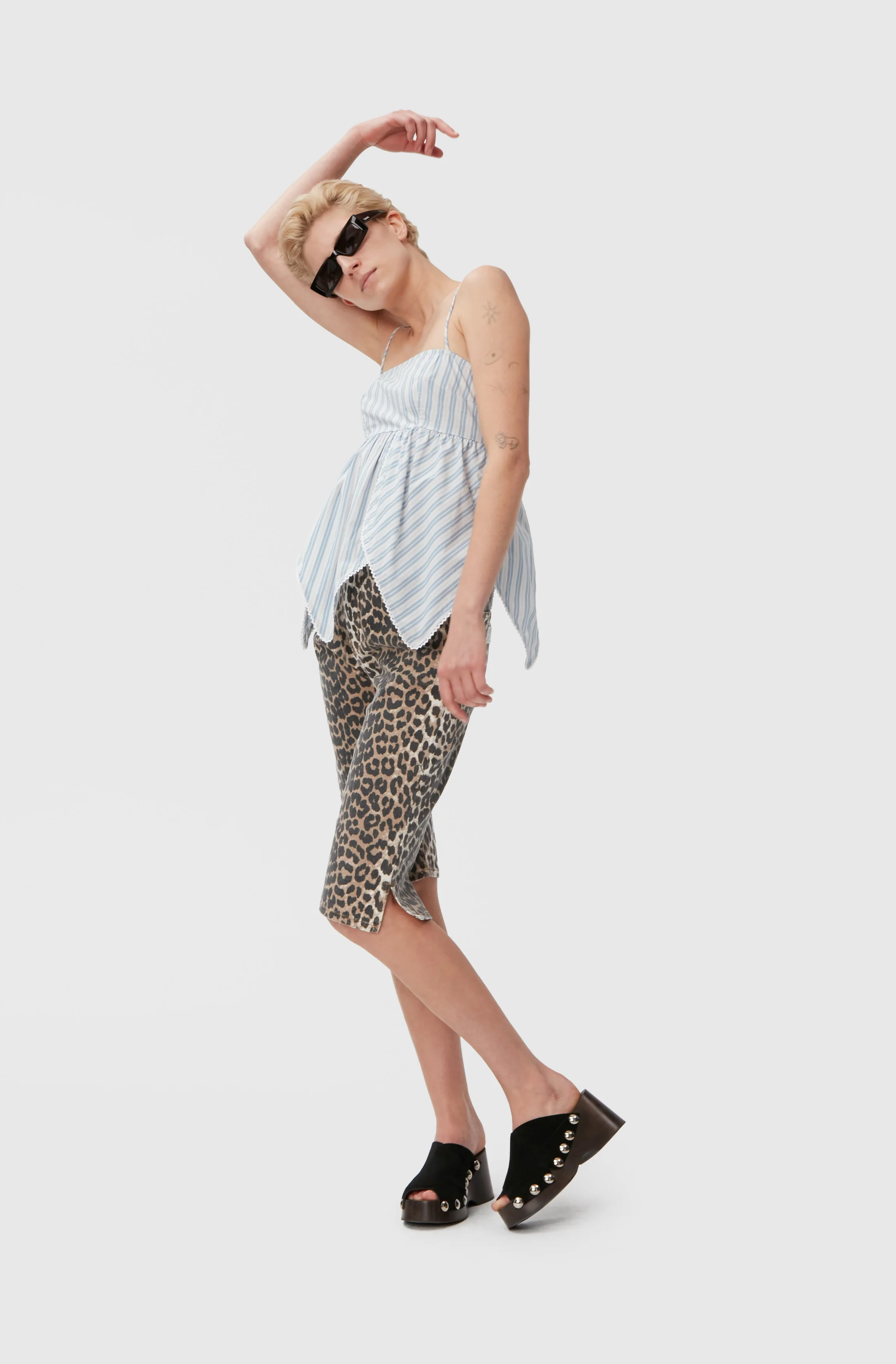 Babydoll Tulip Top | Forever Blue - Image 3