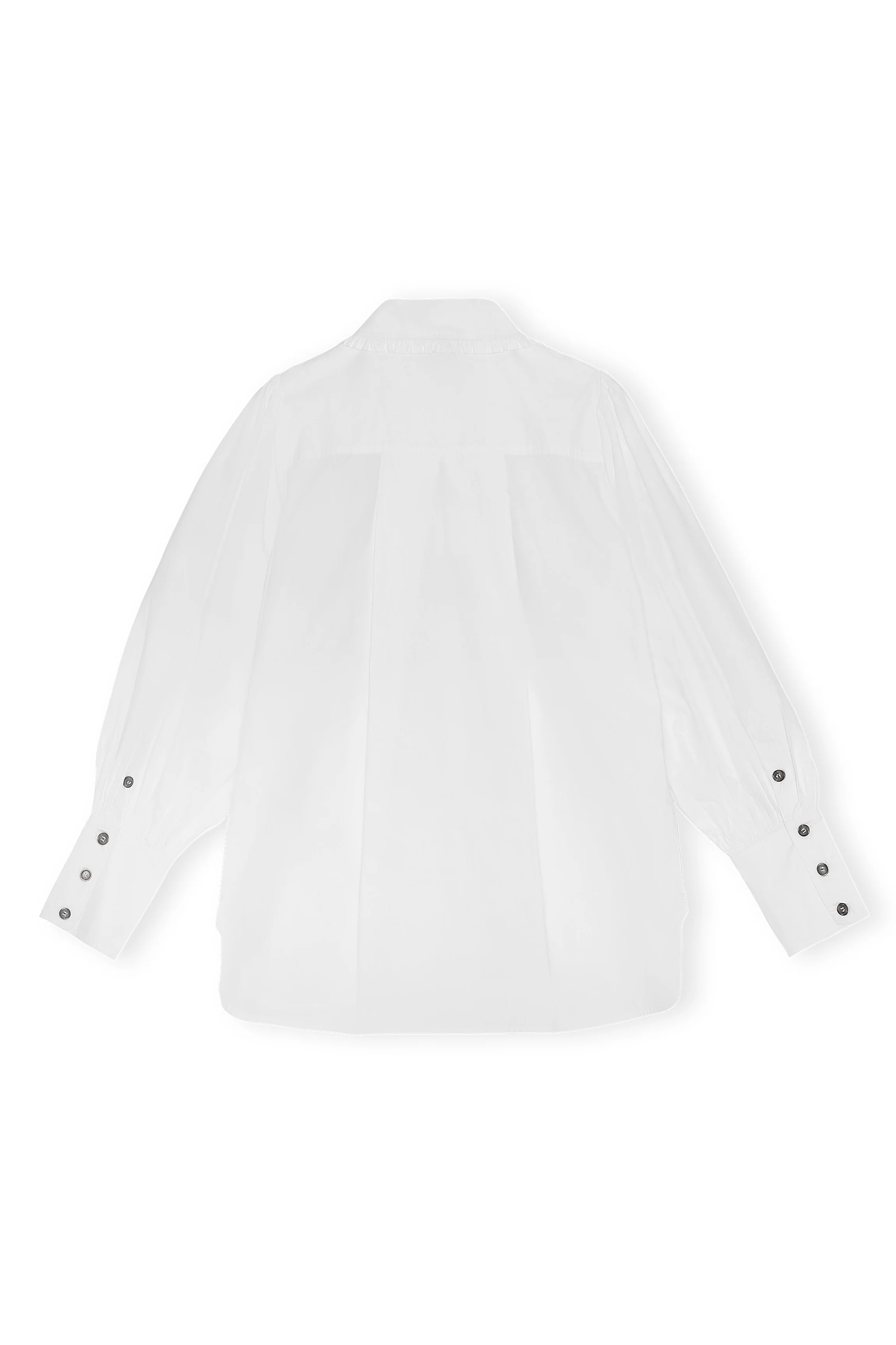 Balloon Sleeve Shirt | Bright White - Image 2