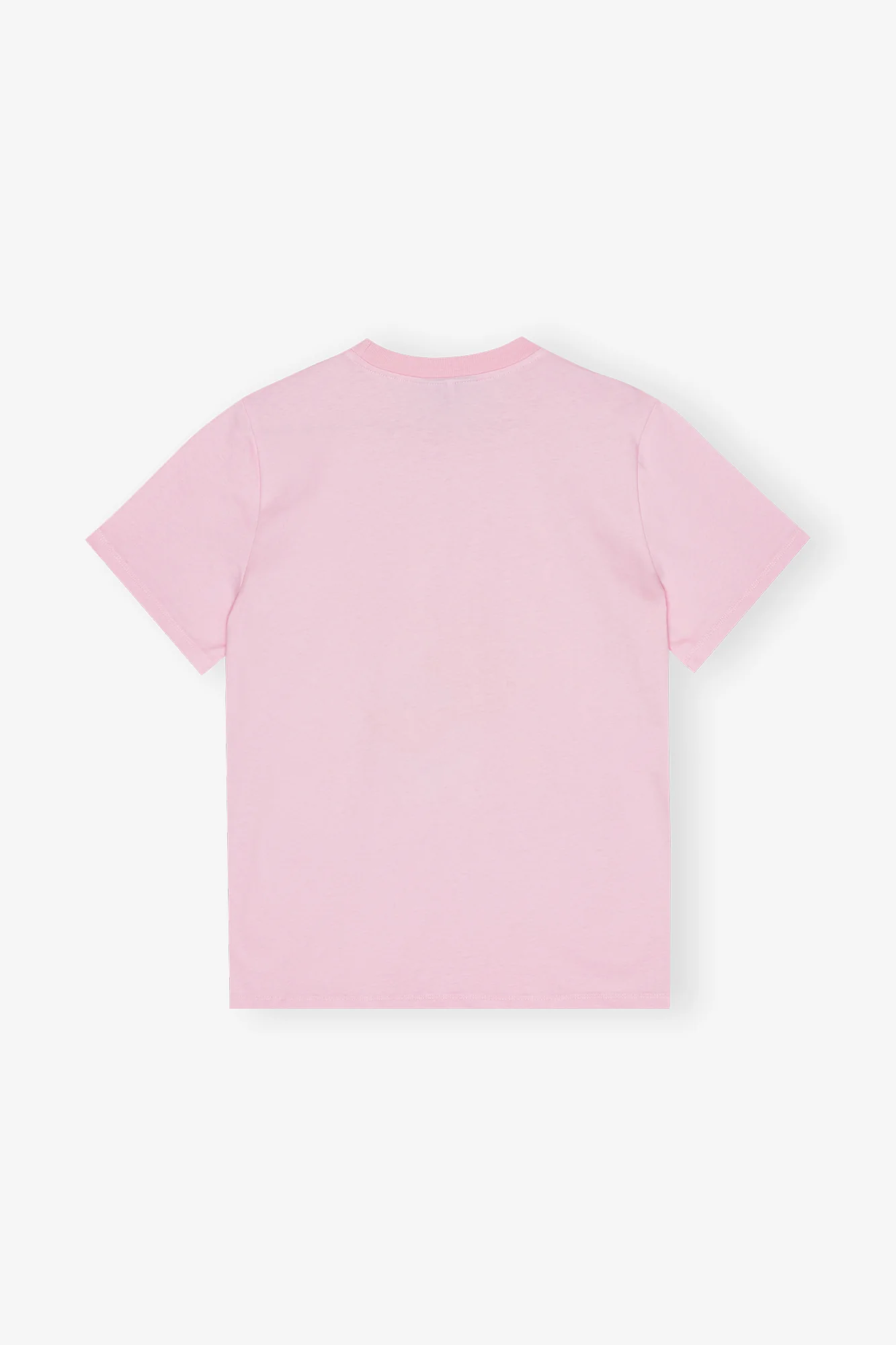 Basic Jersey Grapefruit Relaxed T-Shirt | Chalk Pink - Image 2