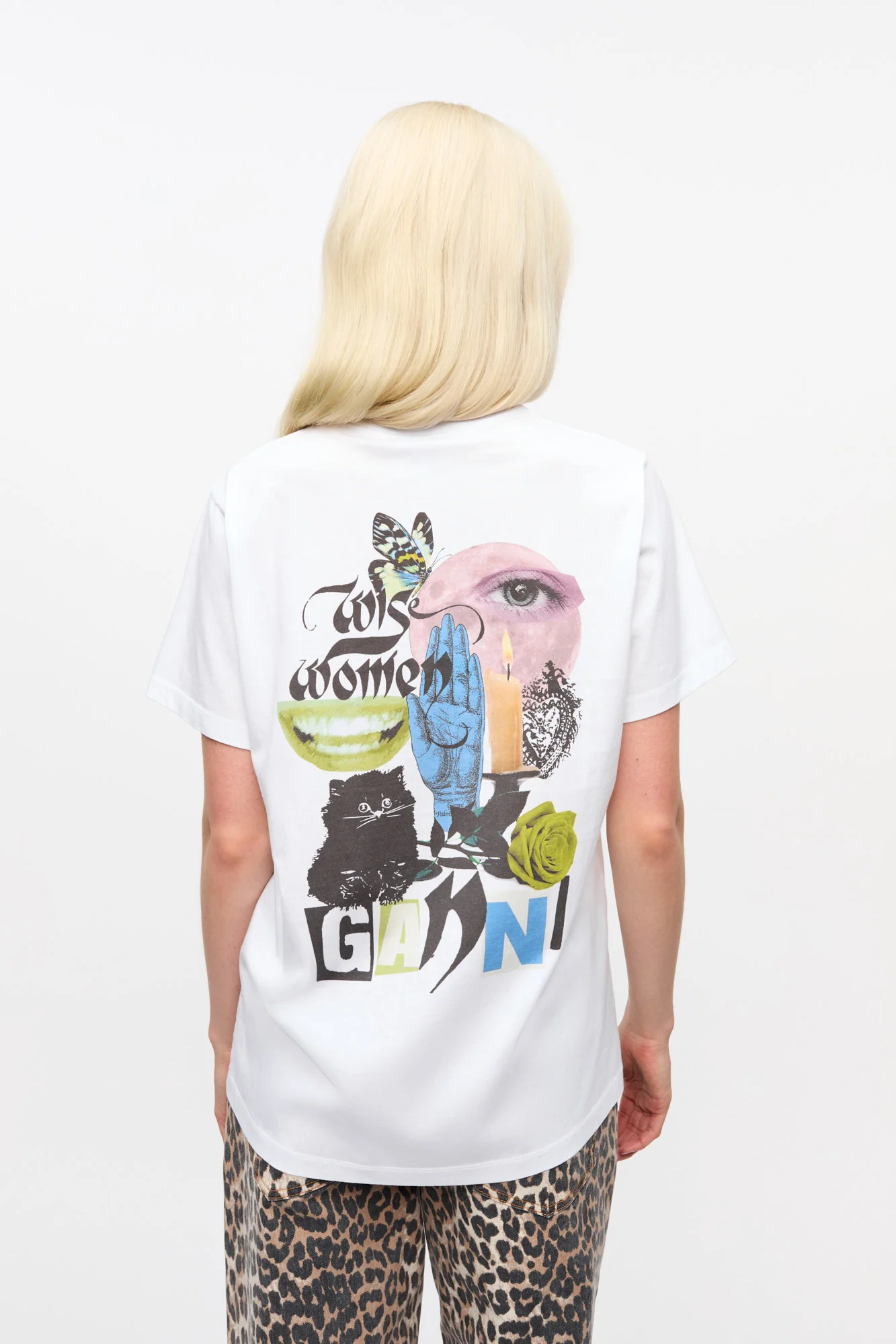 Basic Jersey Relaxed T-Shirt | Bright White - Image 6