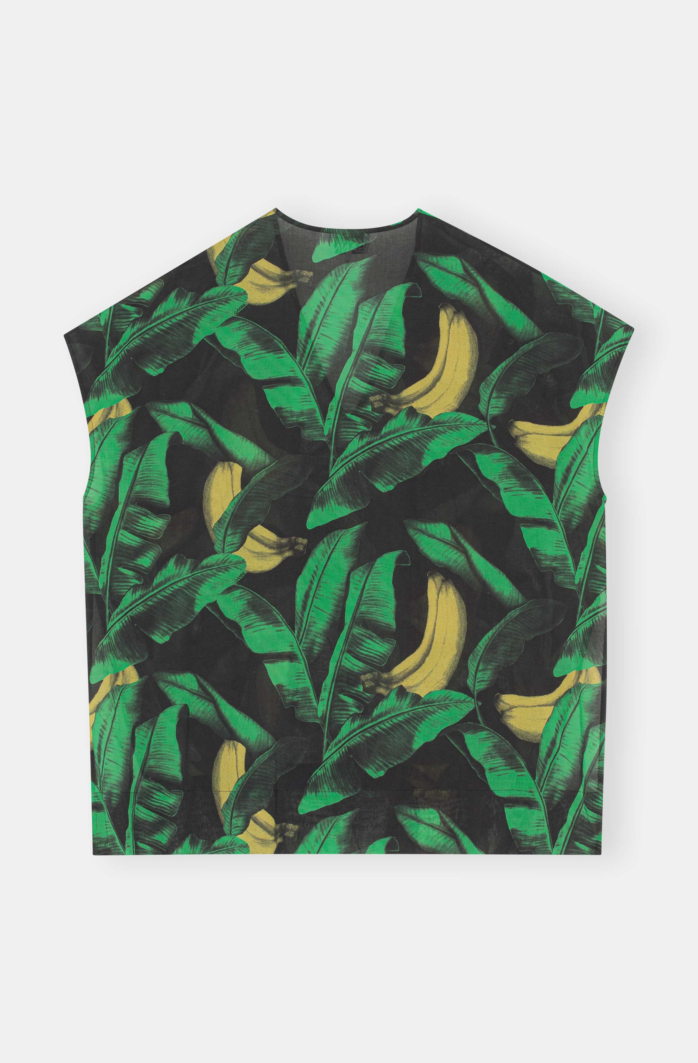 Beach Kaftan | Banana Tree Black - Image 2