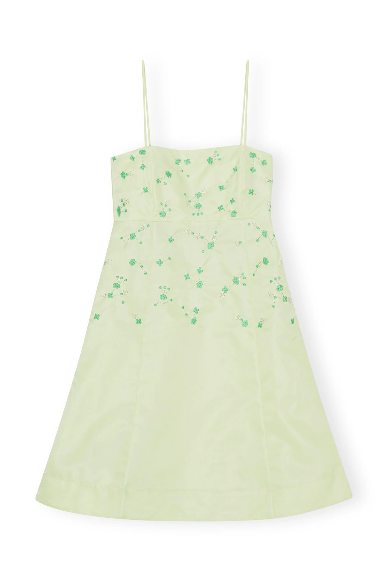 Beaded Nylon Mini Dress | Lily Green