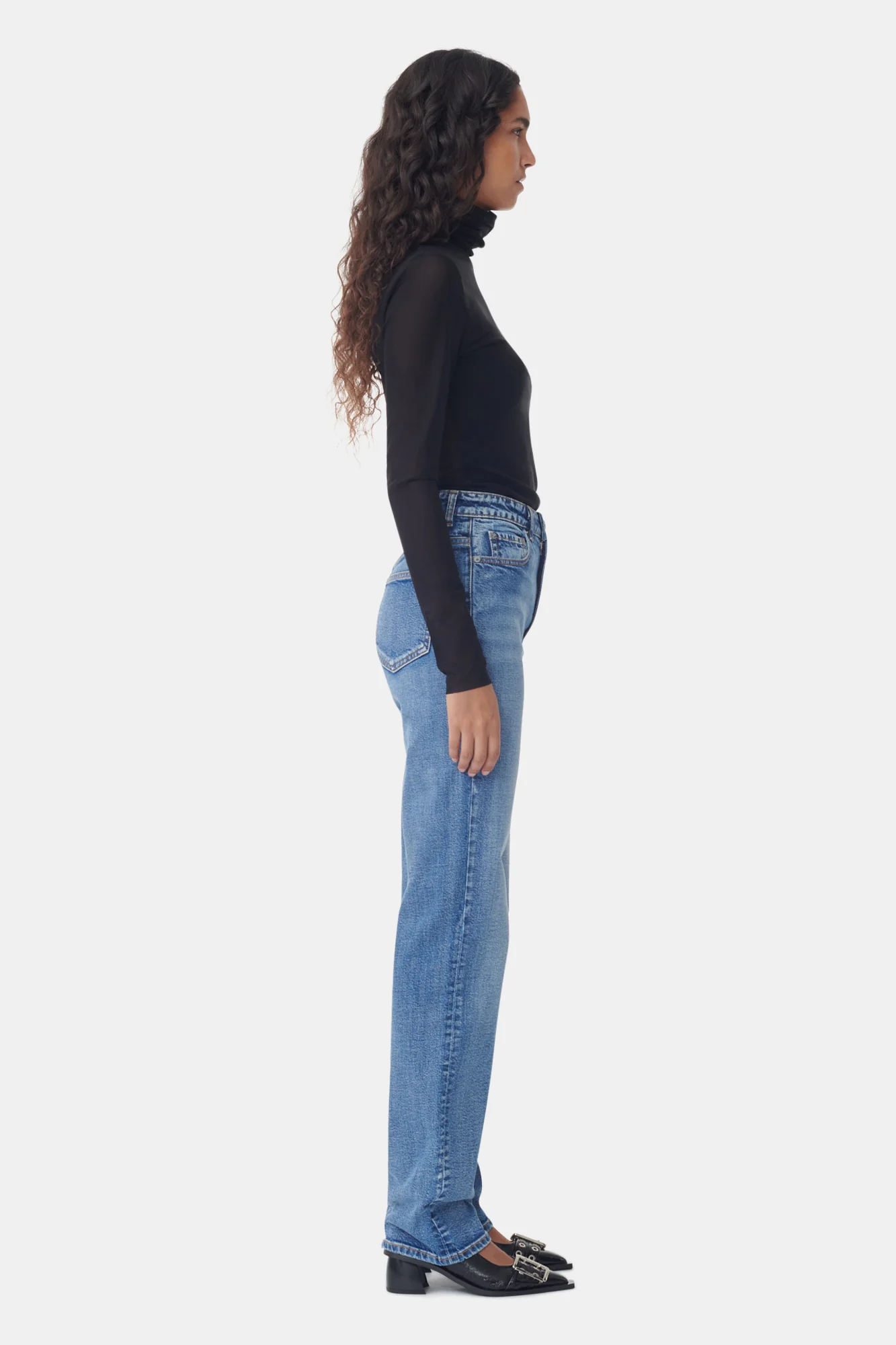 Beksi Jeans | Mid Blue Vintage - Image 3