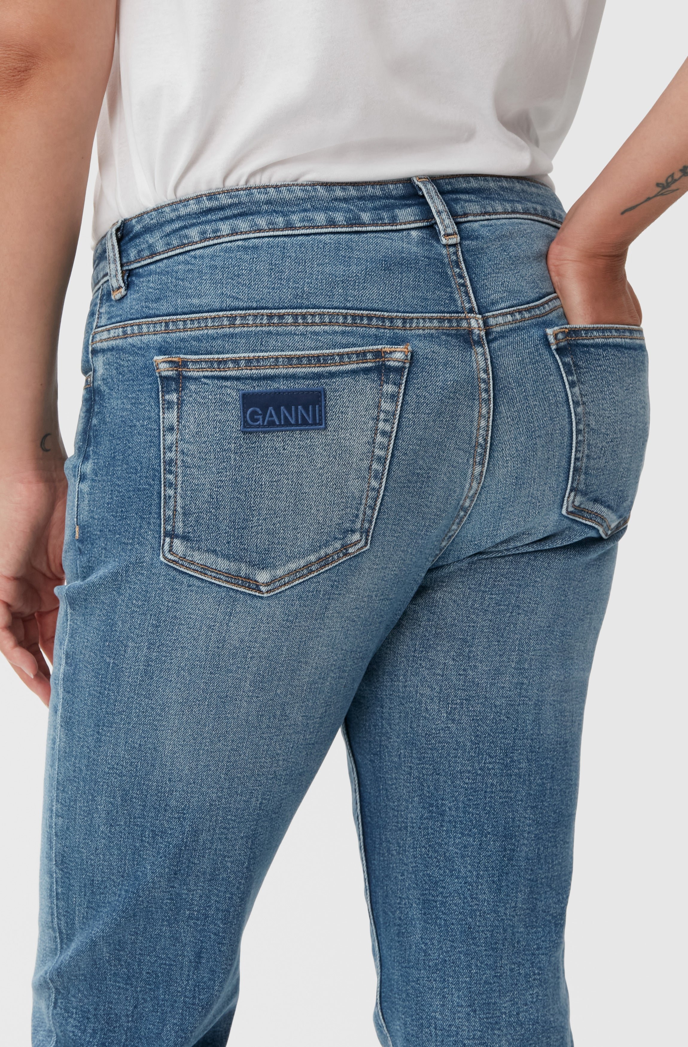 Beksi Jeans | Mid Blue Vintage - Image 7