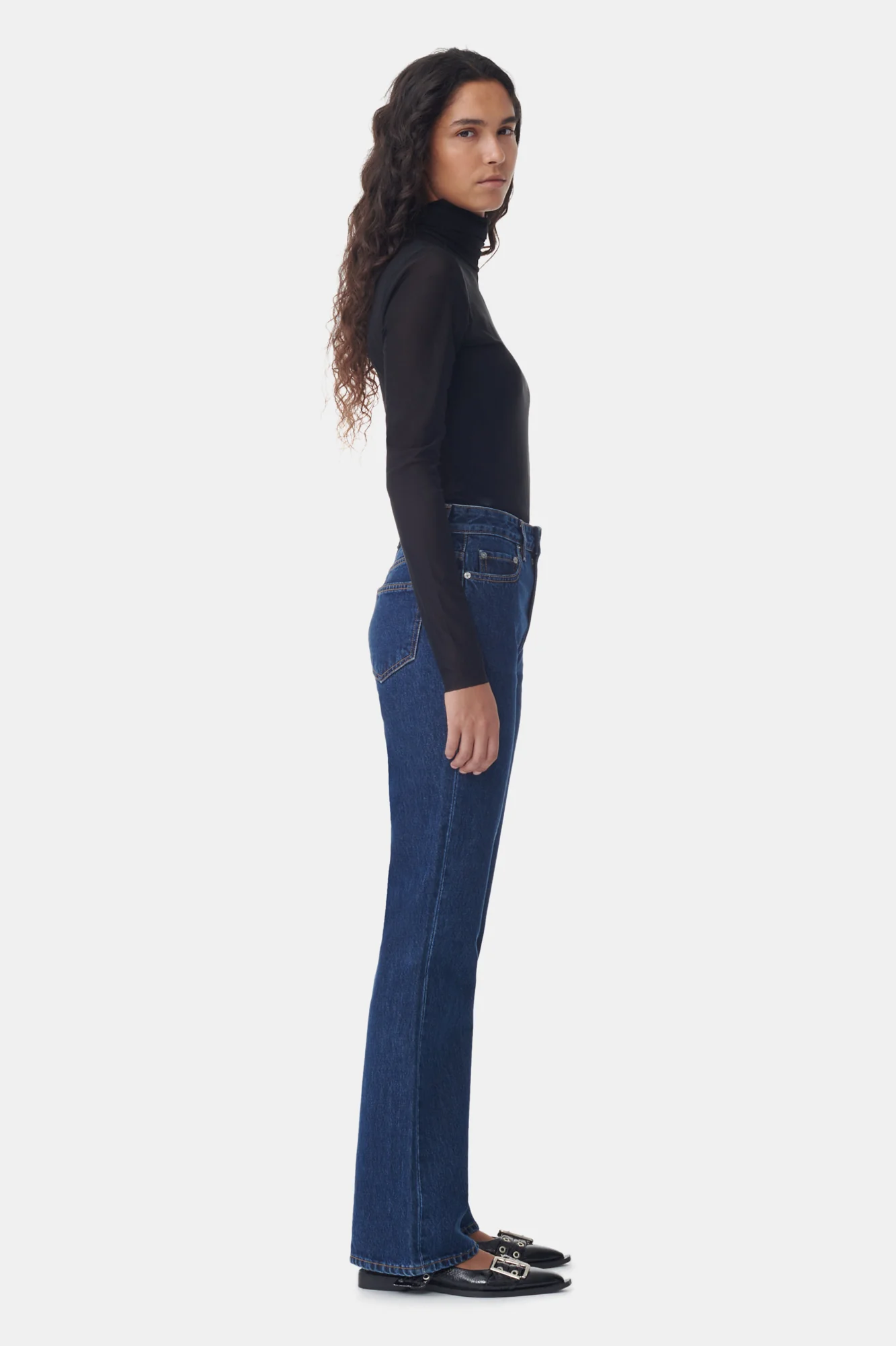 Bootcut Jeans | Dark Blue Stone - Image 3