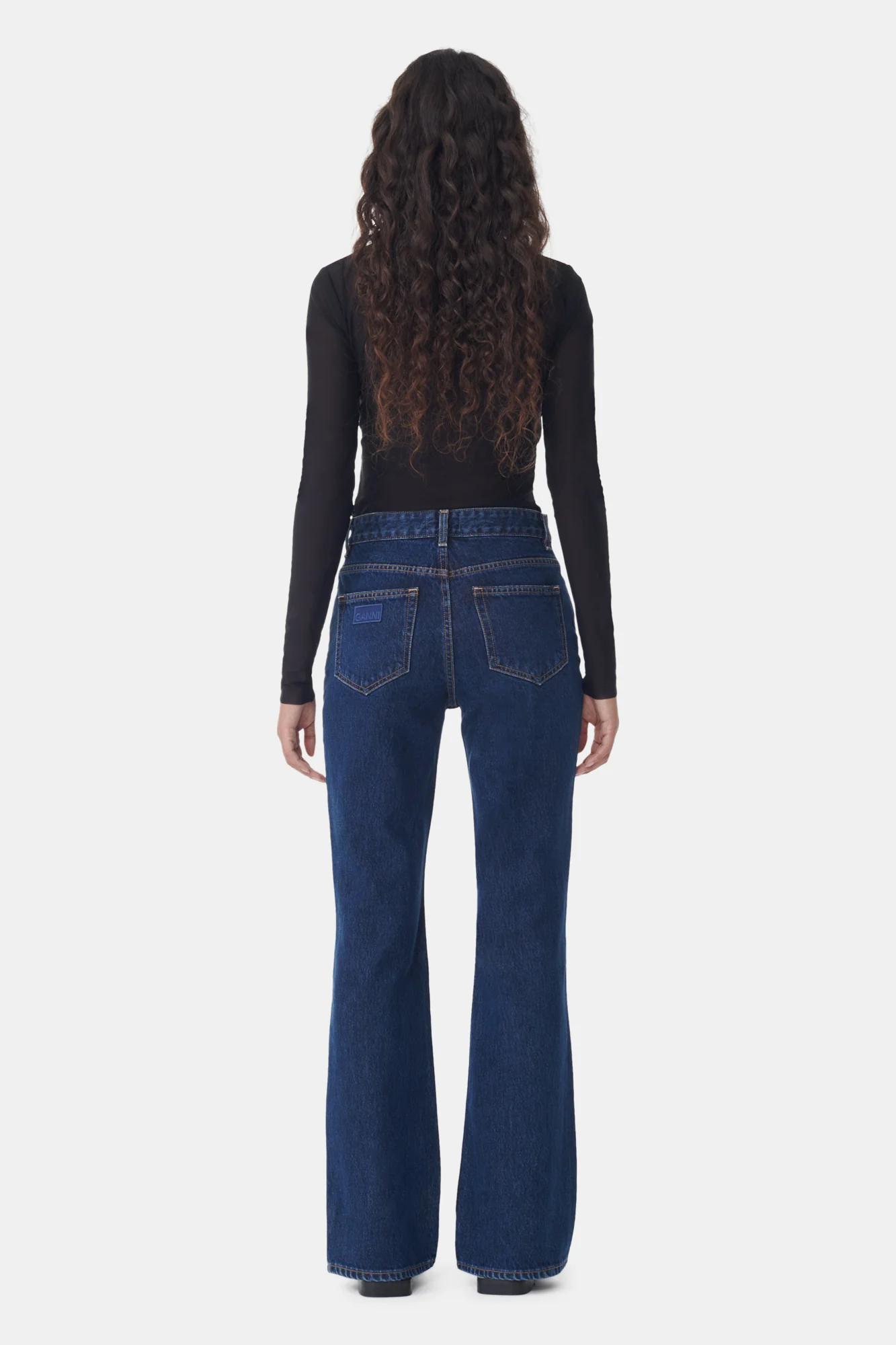 Bootcut Jeans | Dark Blue Stone - Image 4