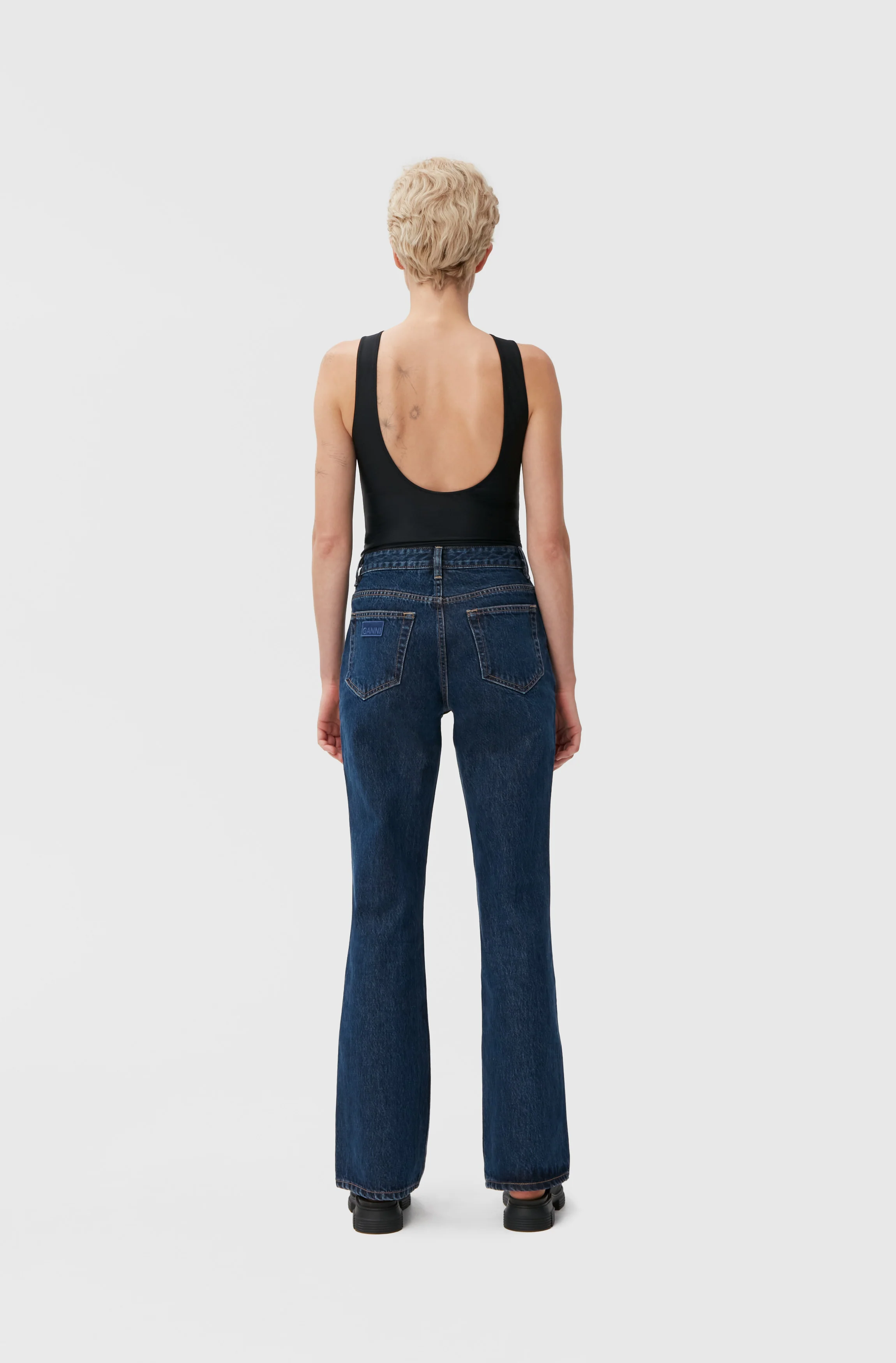 Bootcut Jeans | Dark Blue Stone - Image 9