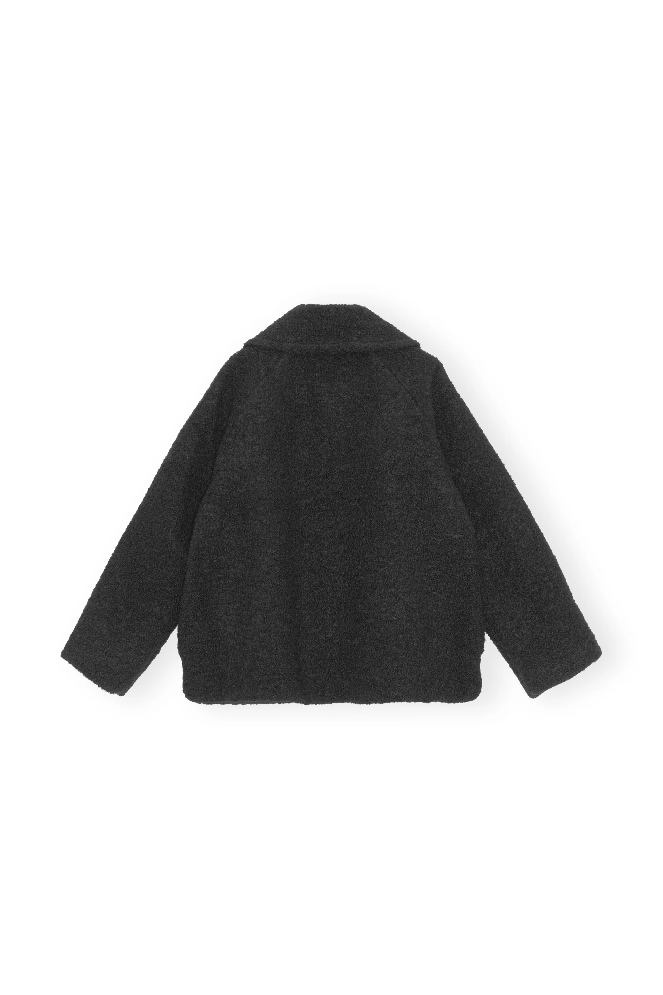 Boucle Wool Jacket | Black - Image 2