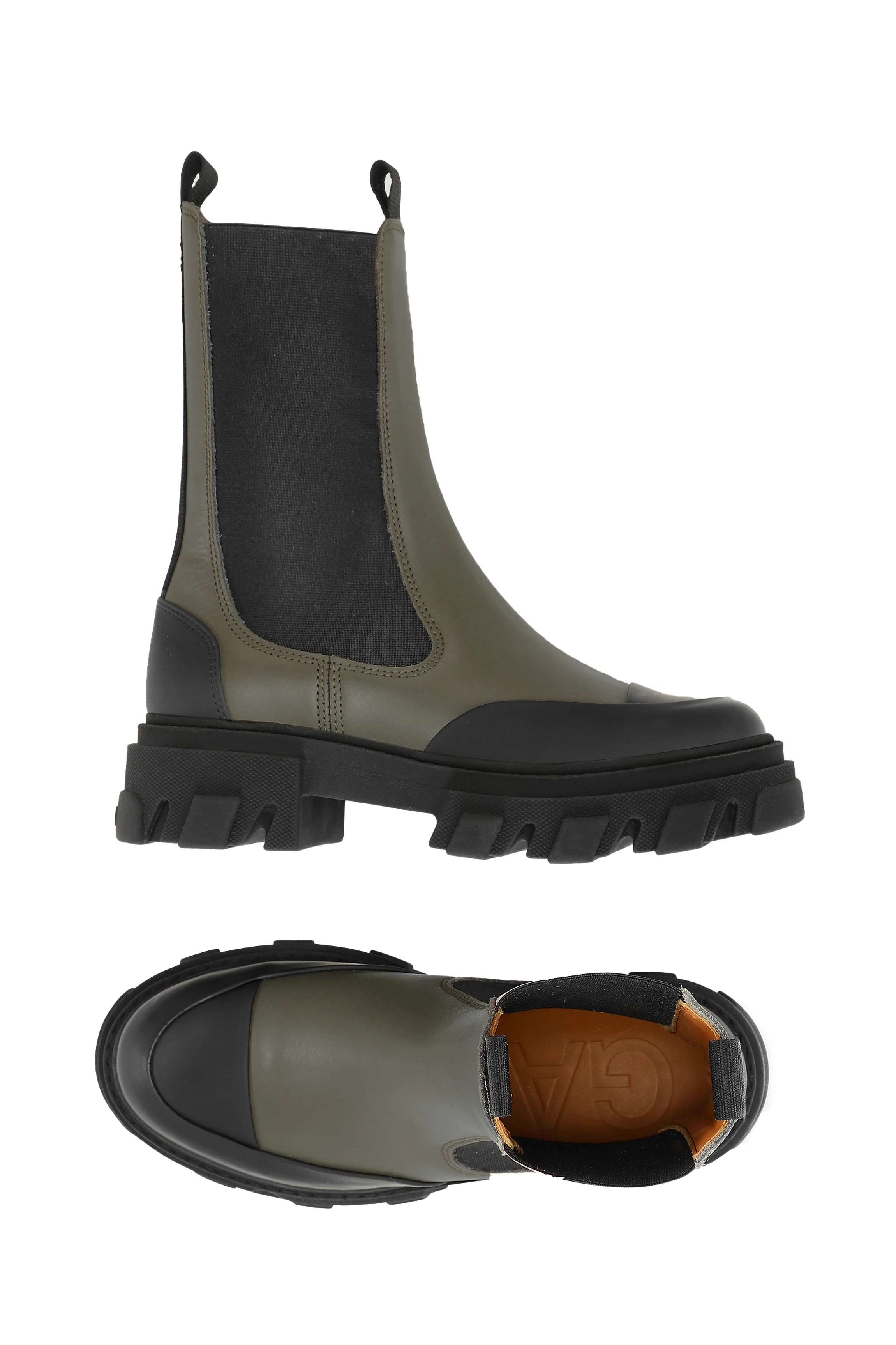 Brown Mid Chelsea Boots | Brown - Image 2