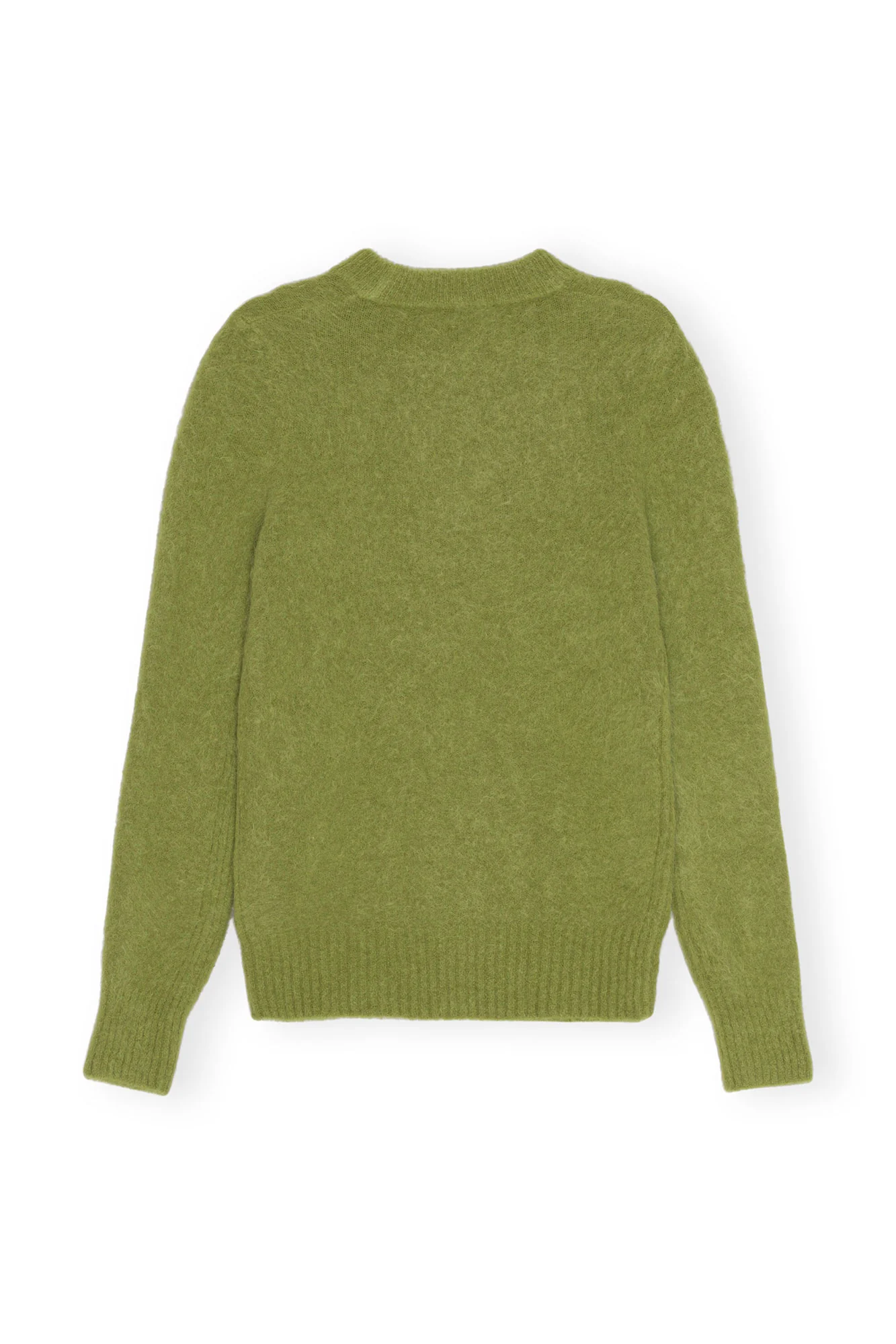 Brushed Alpaca O-Neck | Going Green - Image 2