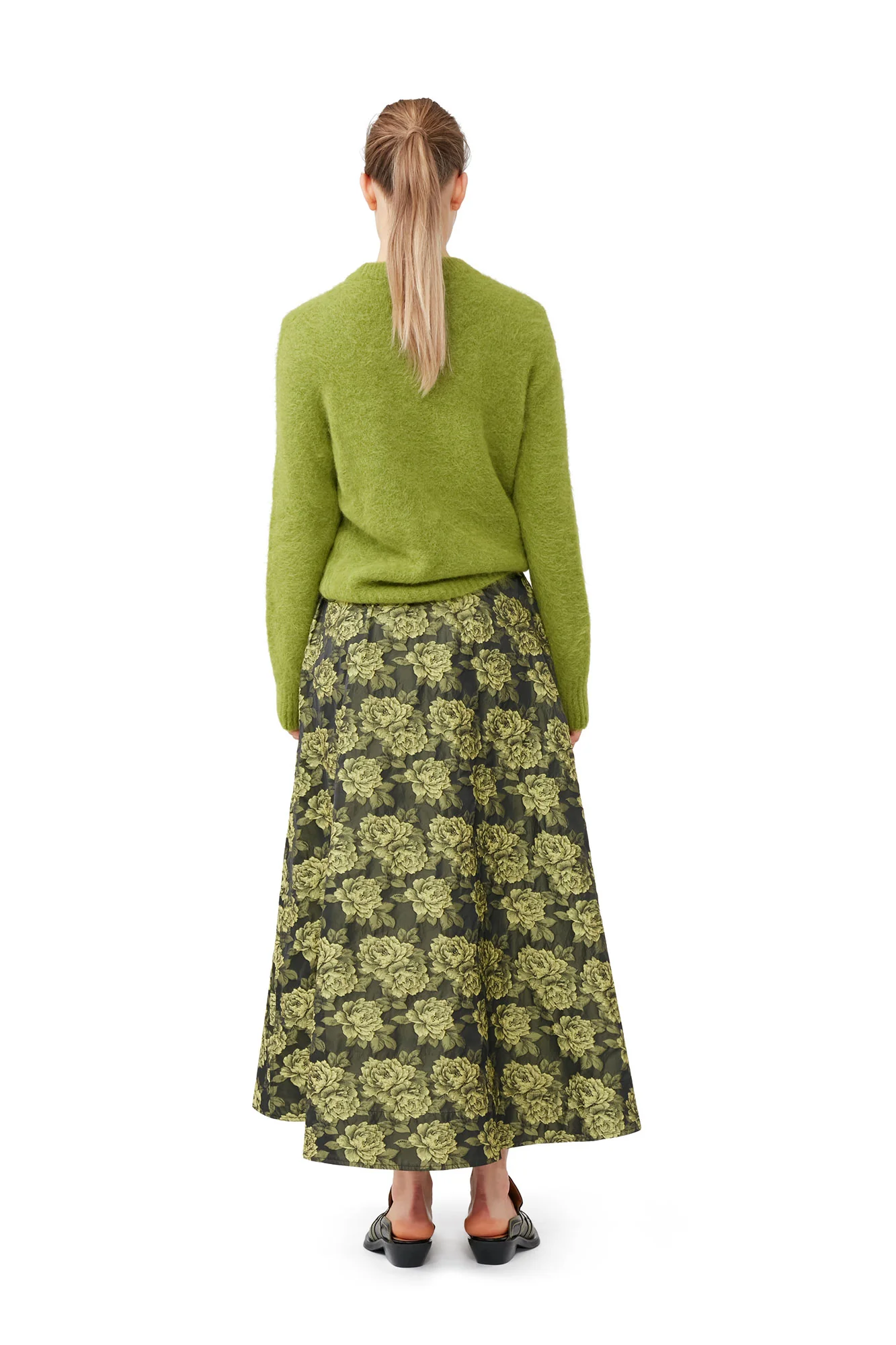 Brushed Alpaca O-Neck | Going Green - Image 4