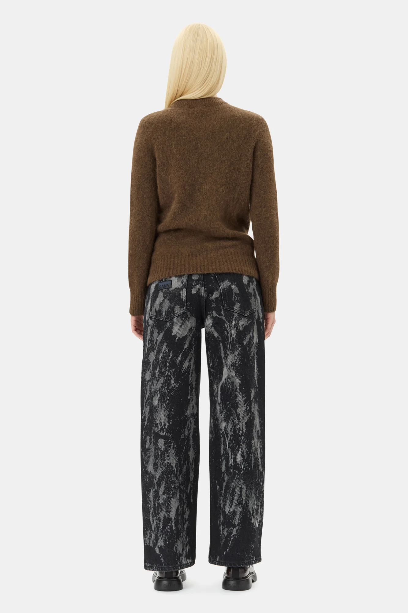 Brushed Alpaca O-Neck | Rain Drum - Image 6