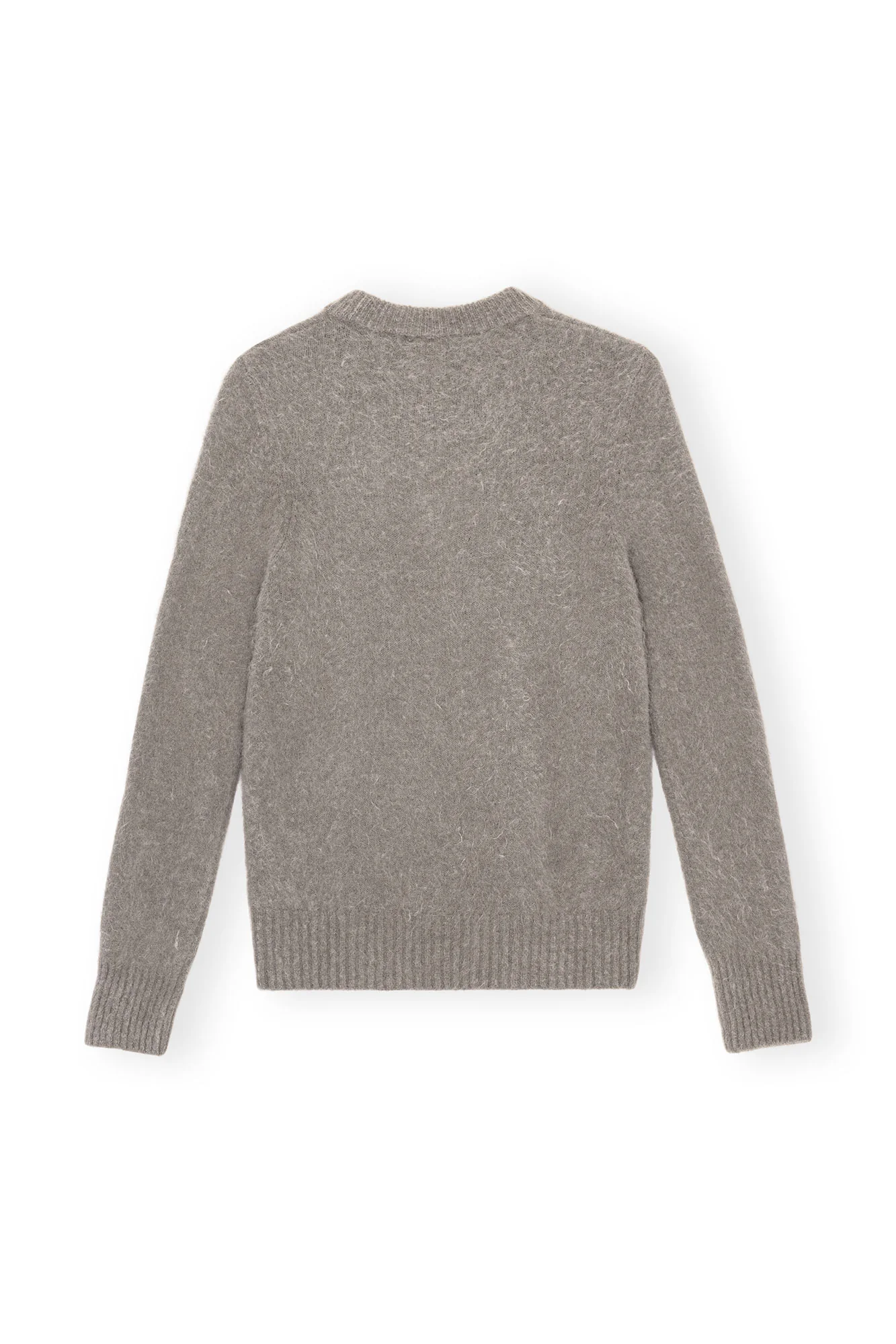 Brushed Alpaca O-Neck Sweater | Fallen Rock - Image 2