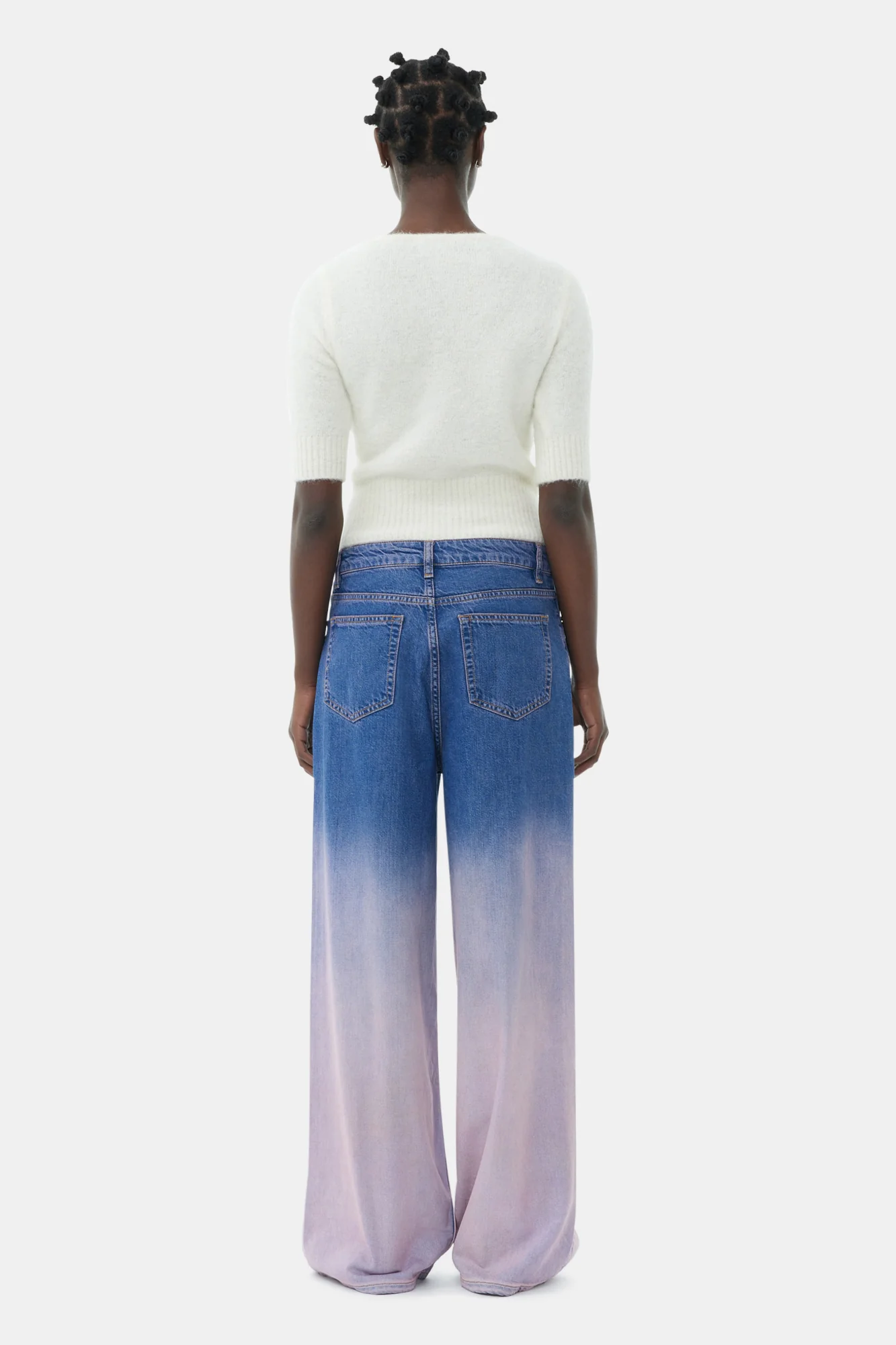 Brushed Alpaca Top | Egret - Image 6